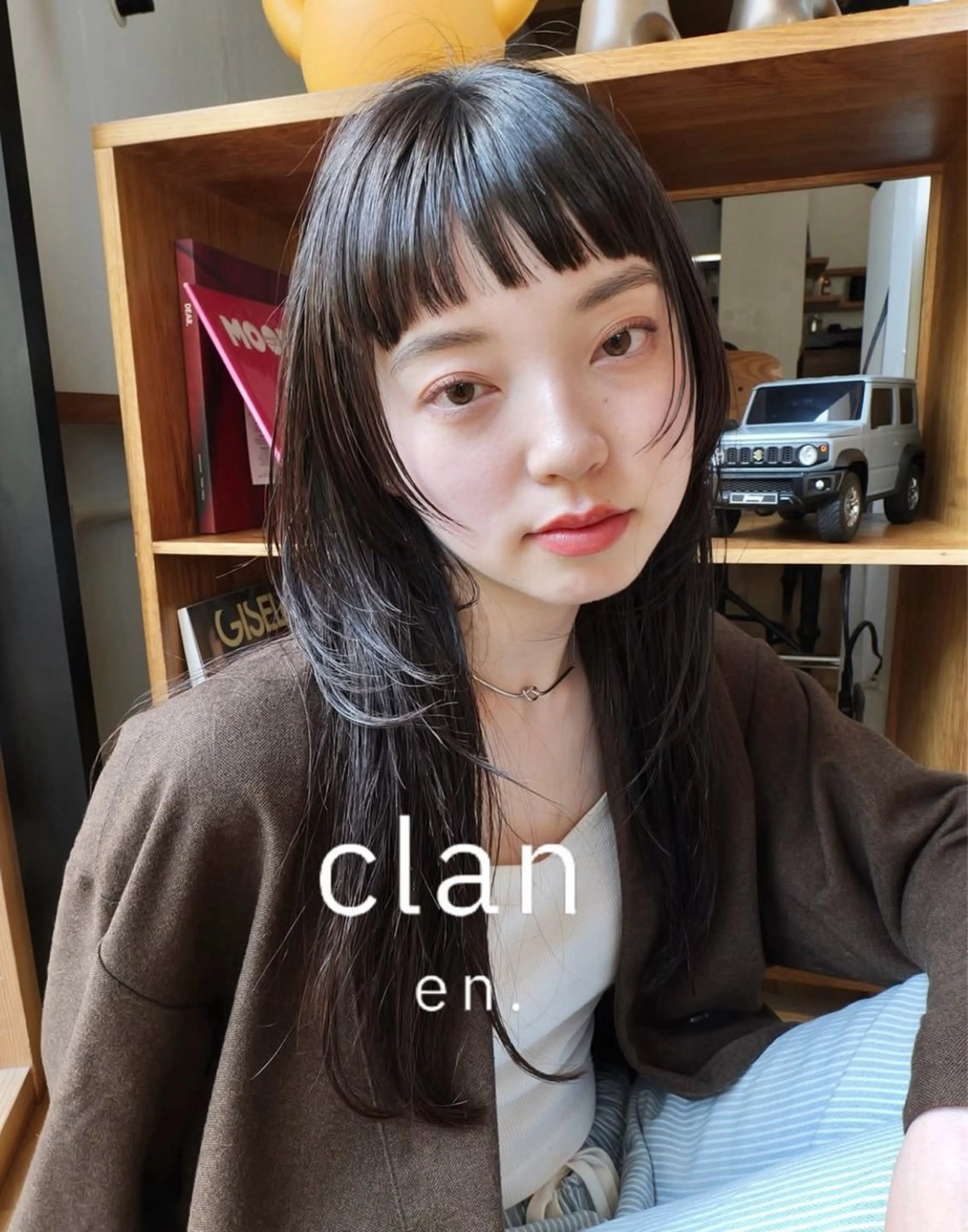 ロングレイヤー/顔周りレイヤー練習モデルメニュー✂️メンズレディース問いません！の写真