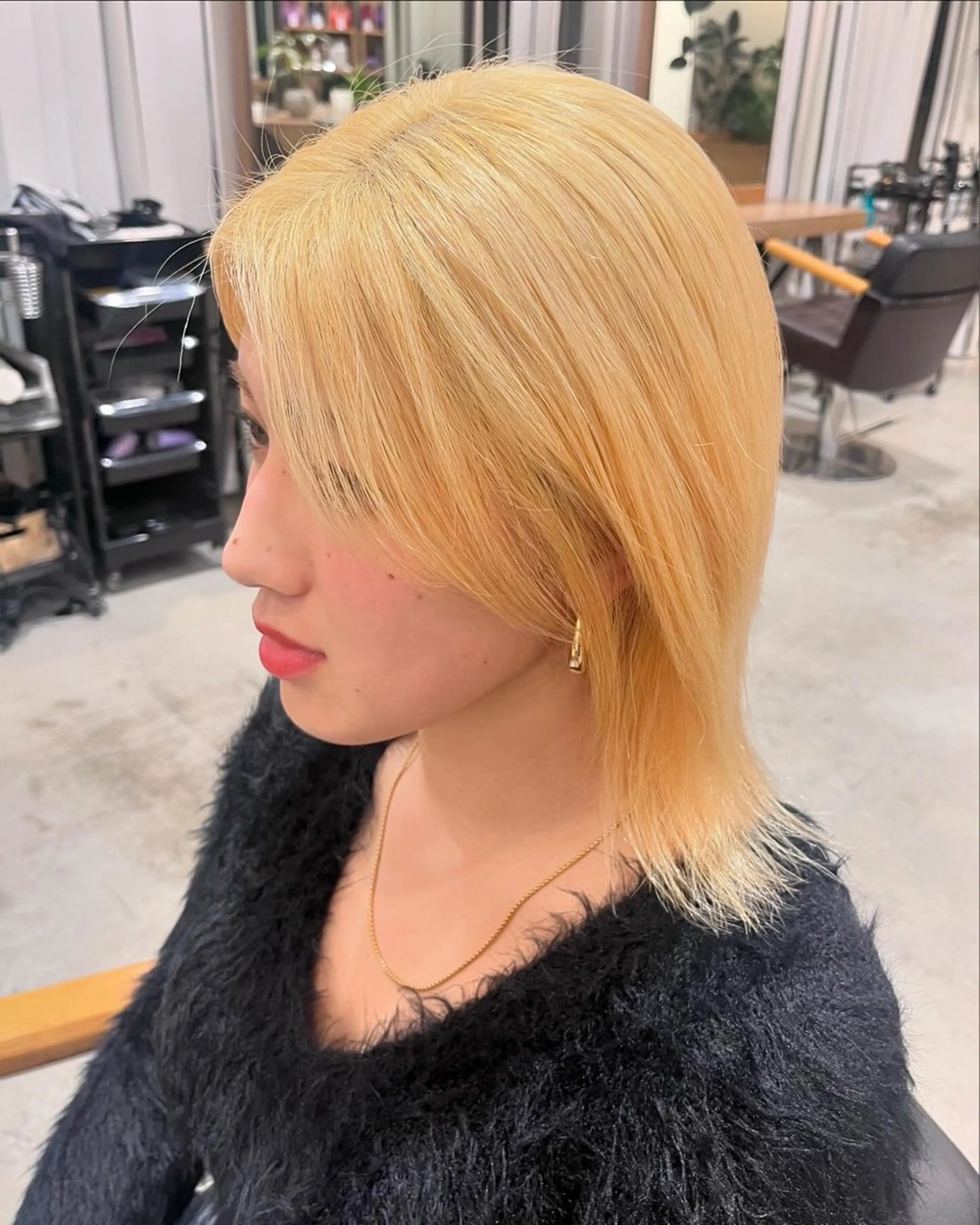 ミディアム SHEA/ショート 似合わせ/大野和恵のヘアスタイル