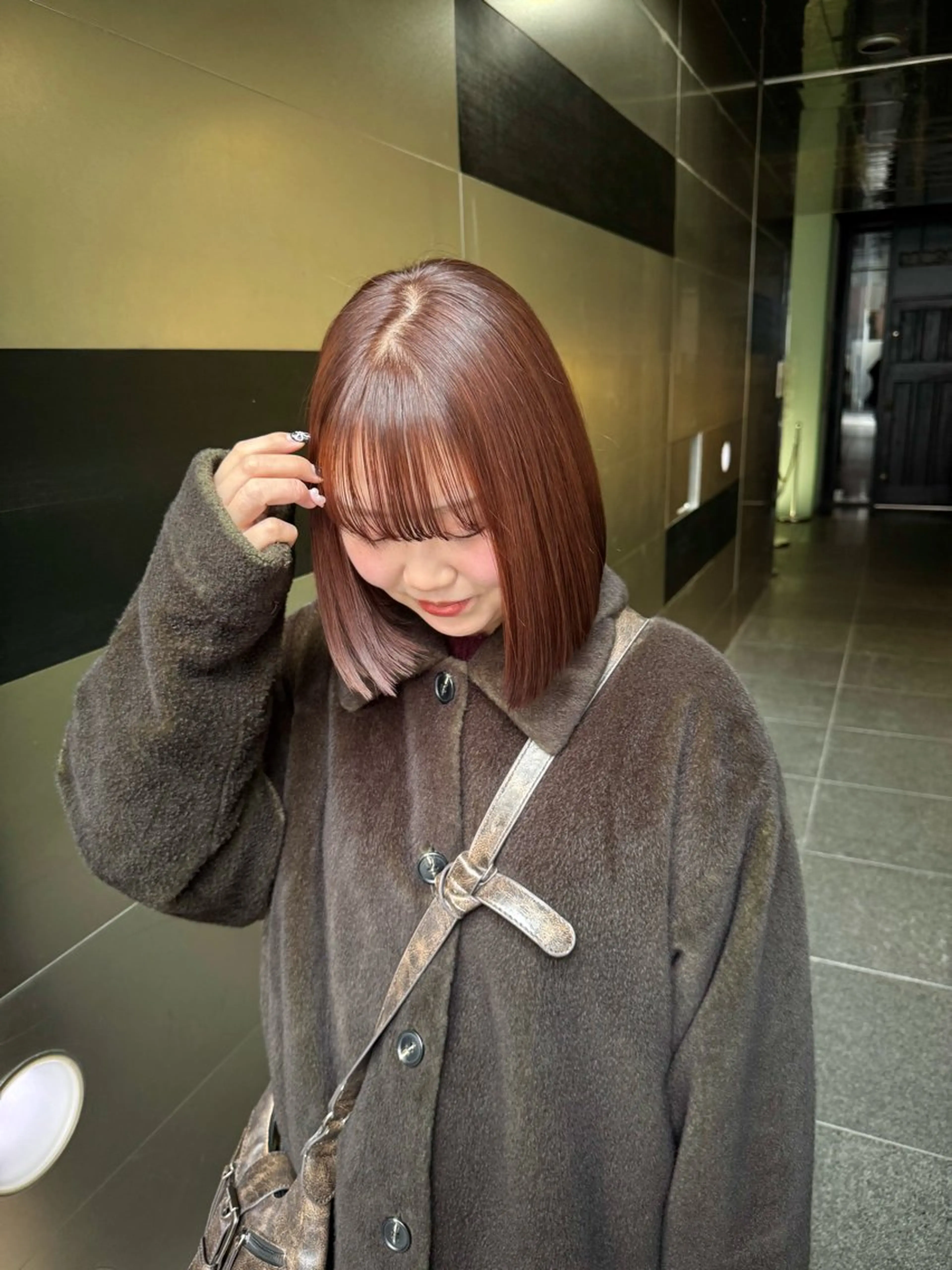 カラー ヘアカラー ひかり／ショート ／似合わせカットのヘアスタイル