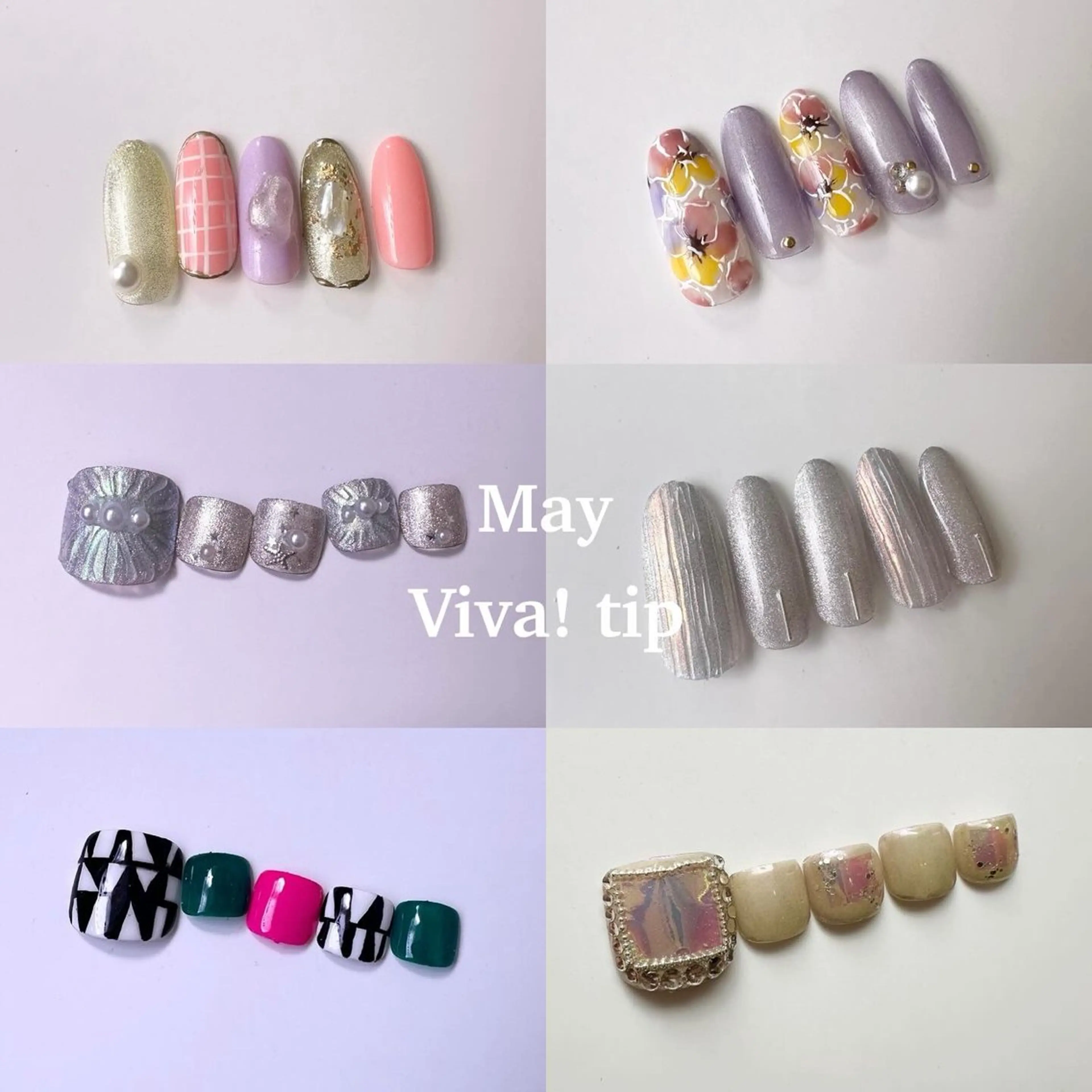 ネイル Viva!tip所属・Viva!tip ビバティップネイルのネイルデザイン