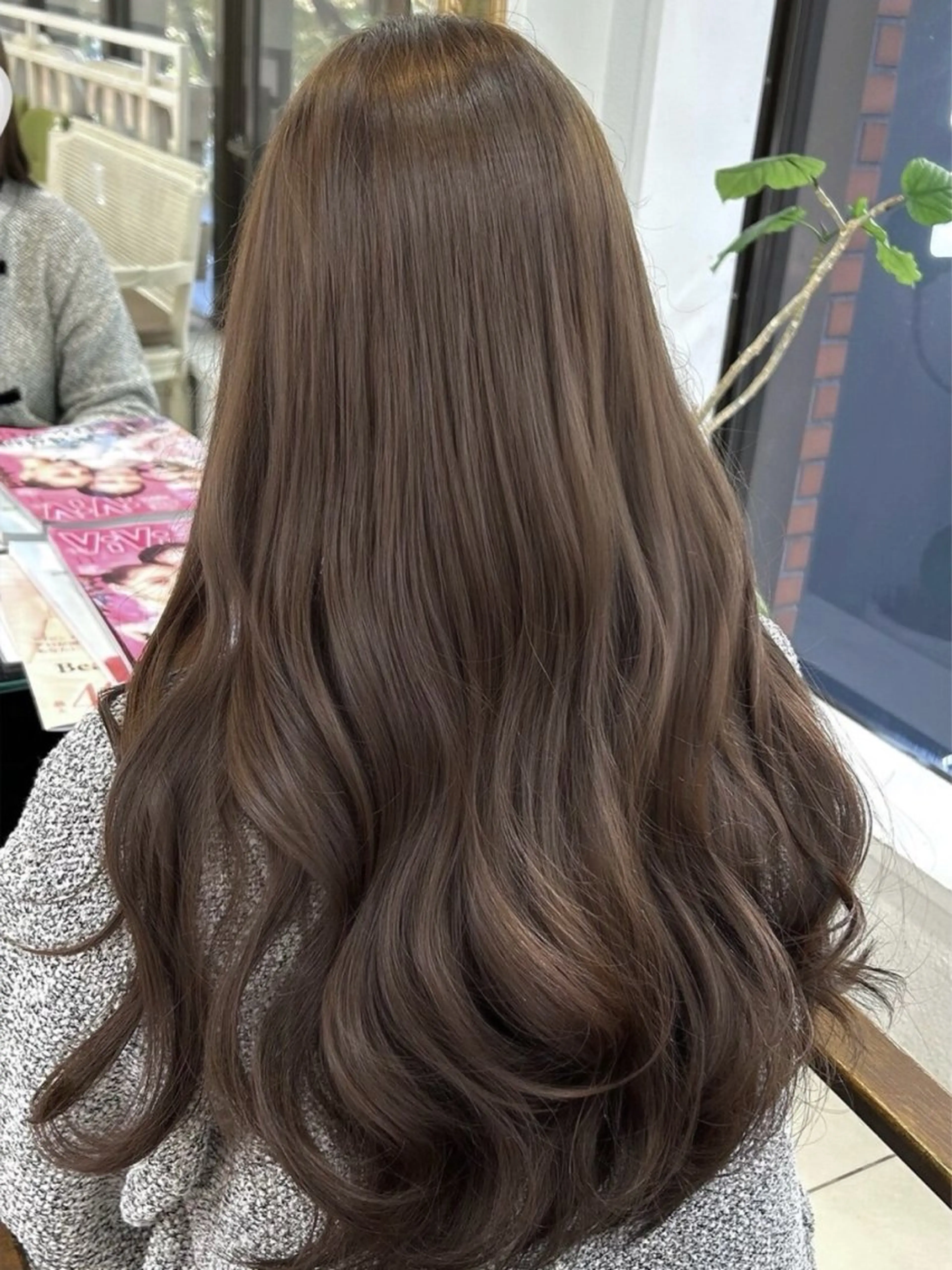 カラー 透明感カラー ヘッドスパ/透明感 カラー/なほのヘアスタイル