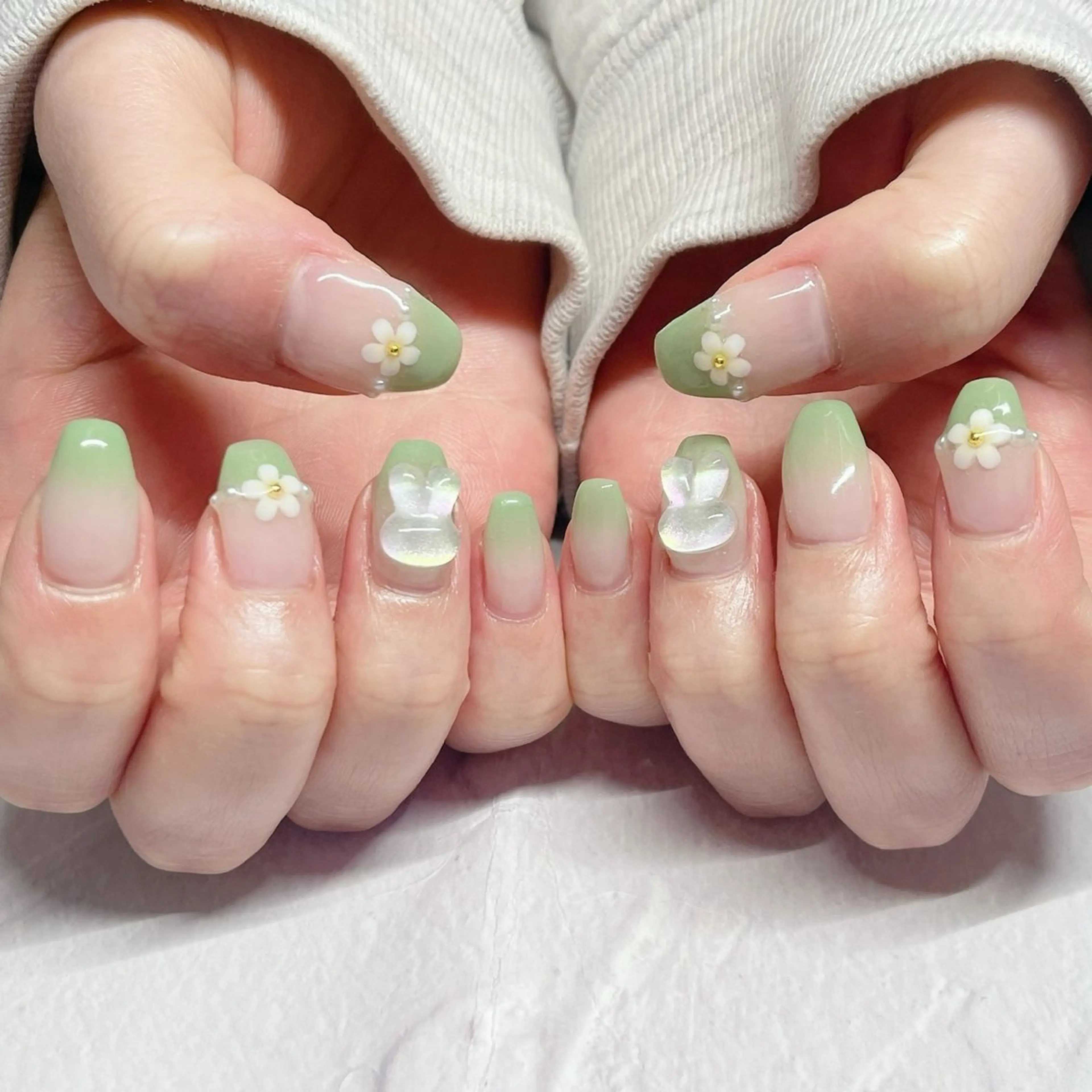 （オフあり）グラデーションorフレンチの写真