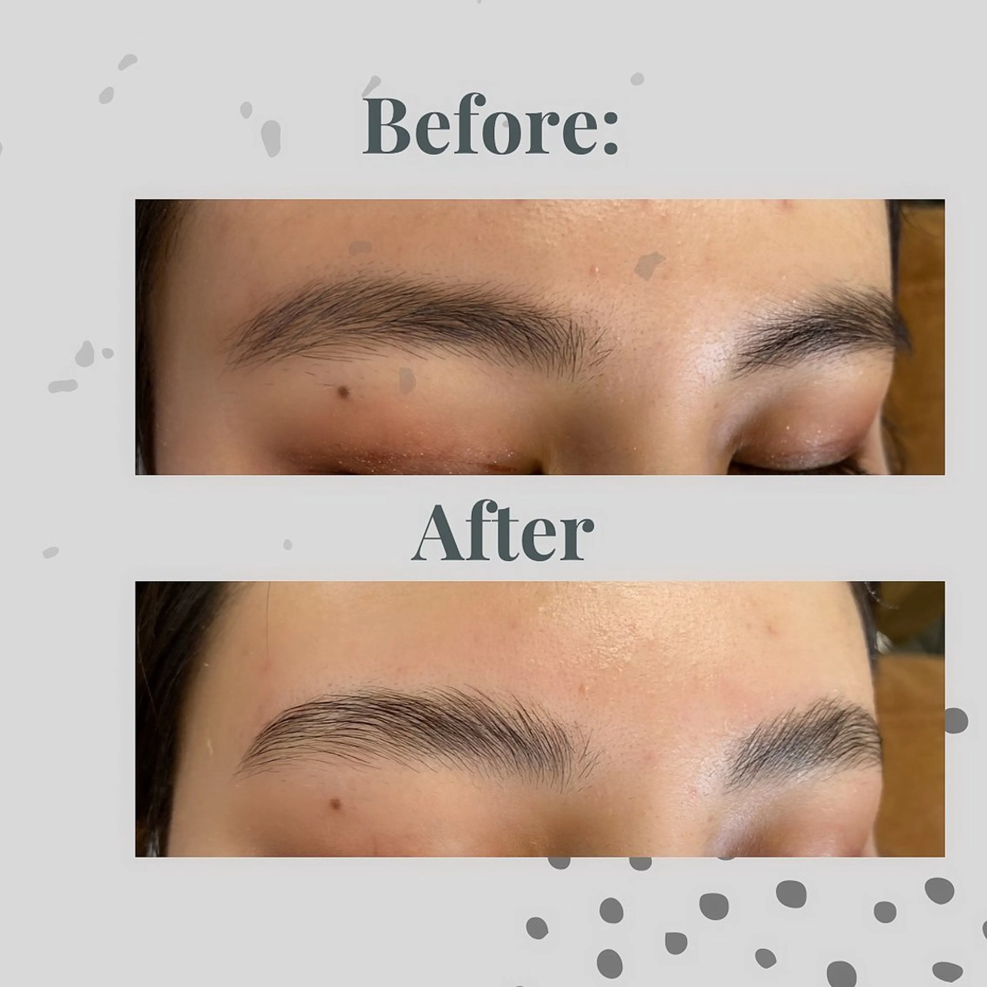 アイブロウ デコパーツが得意♪ ネイル/眉毛/エステの眉毛・アイブロウイメージ