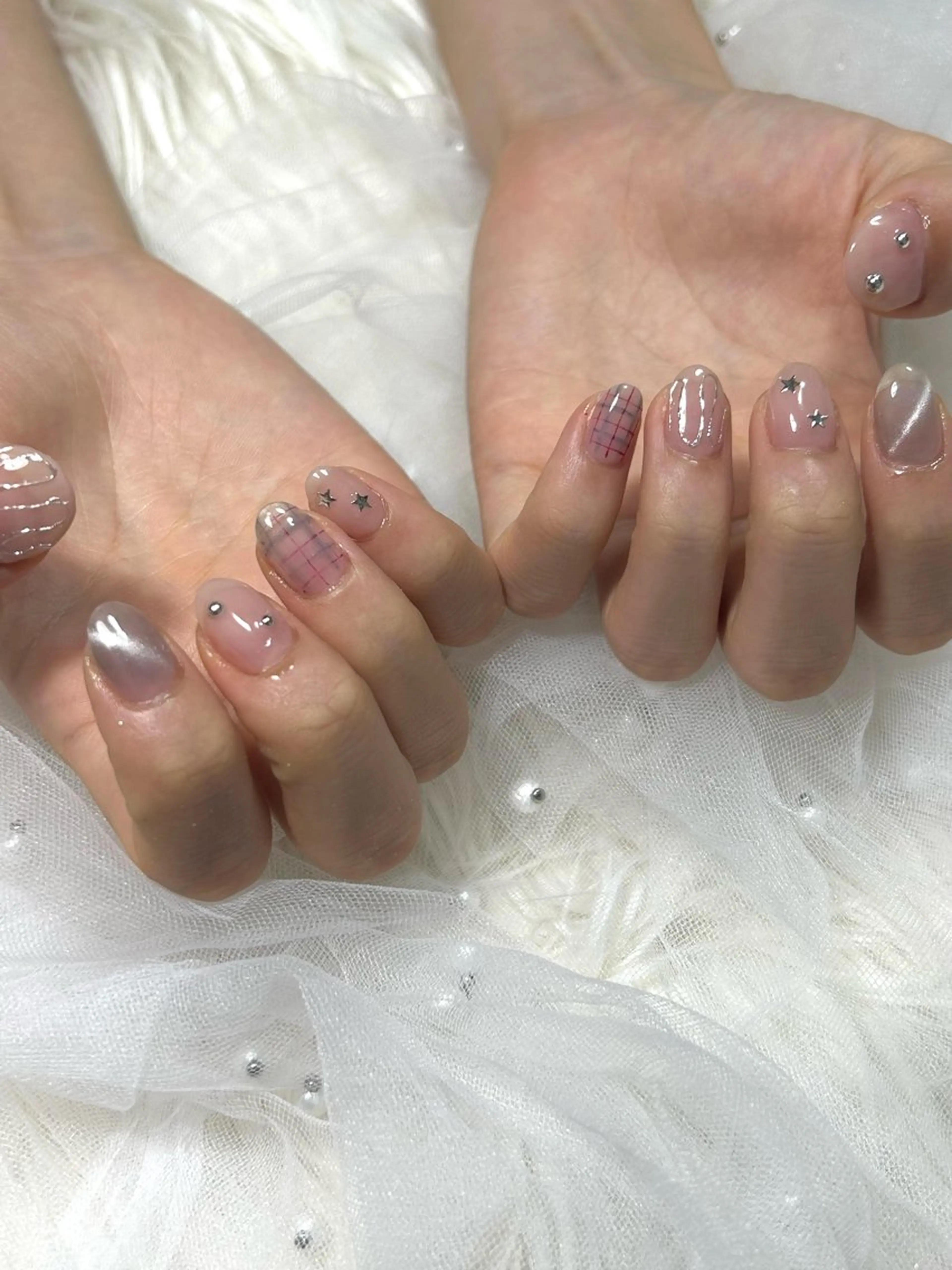 ネイル ハンドネイル Allybell🫧 Ayakaのネイルデザイン