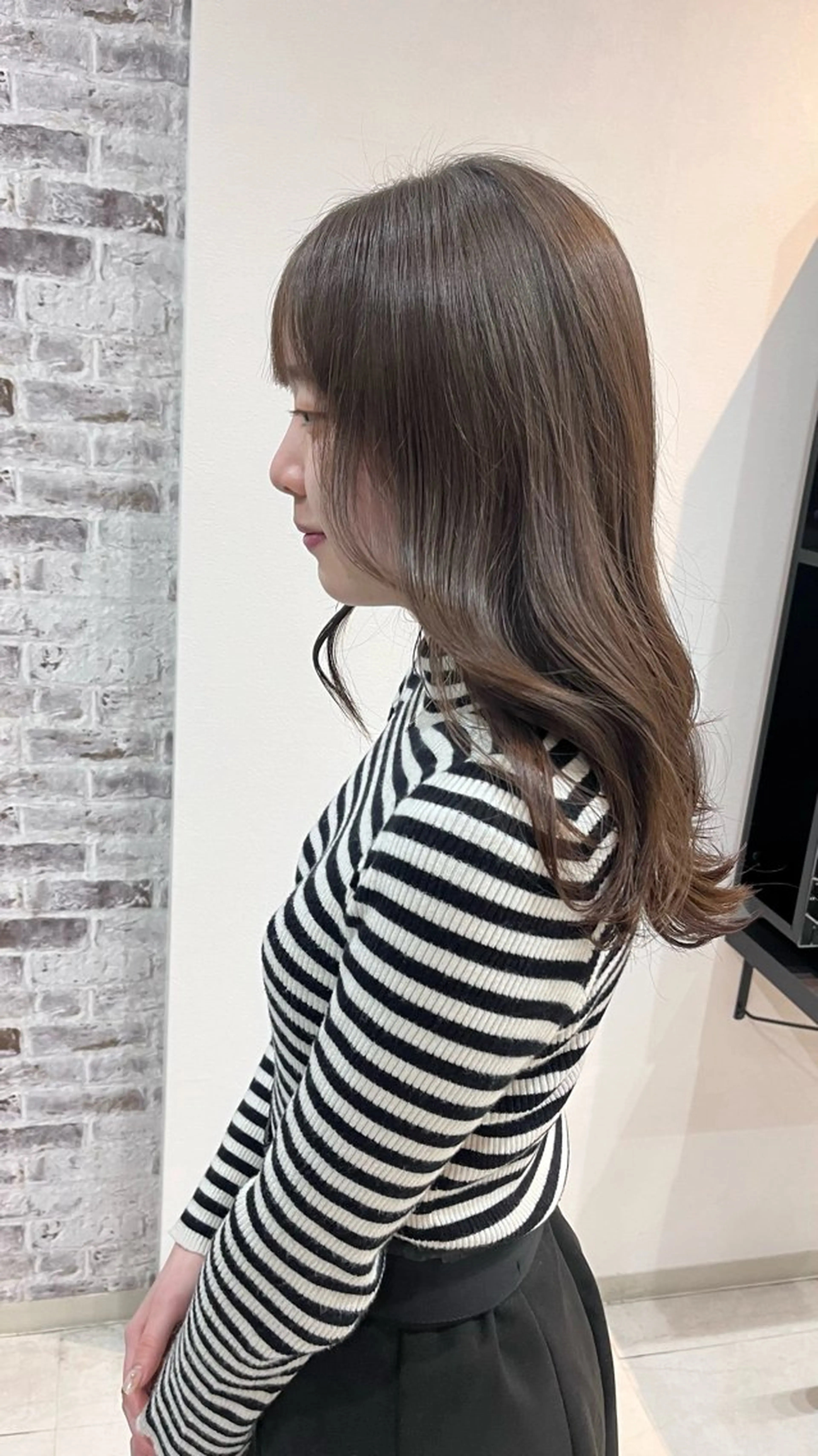 ロング カット ヘアカラー charm小沢 真澄のヘアスタイル