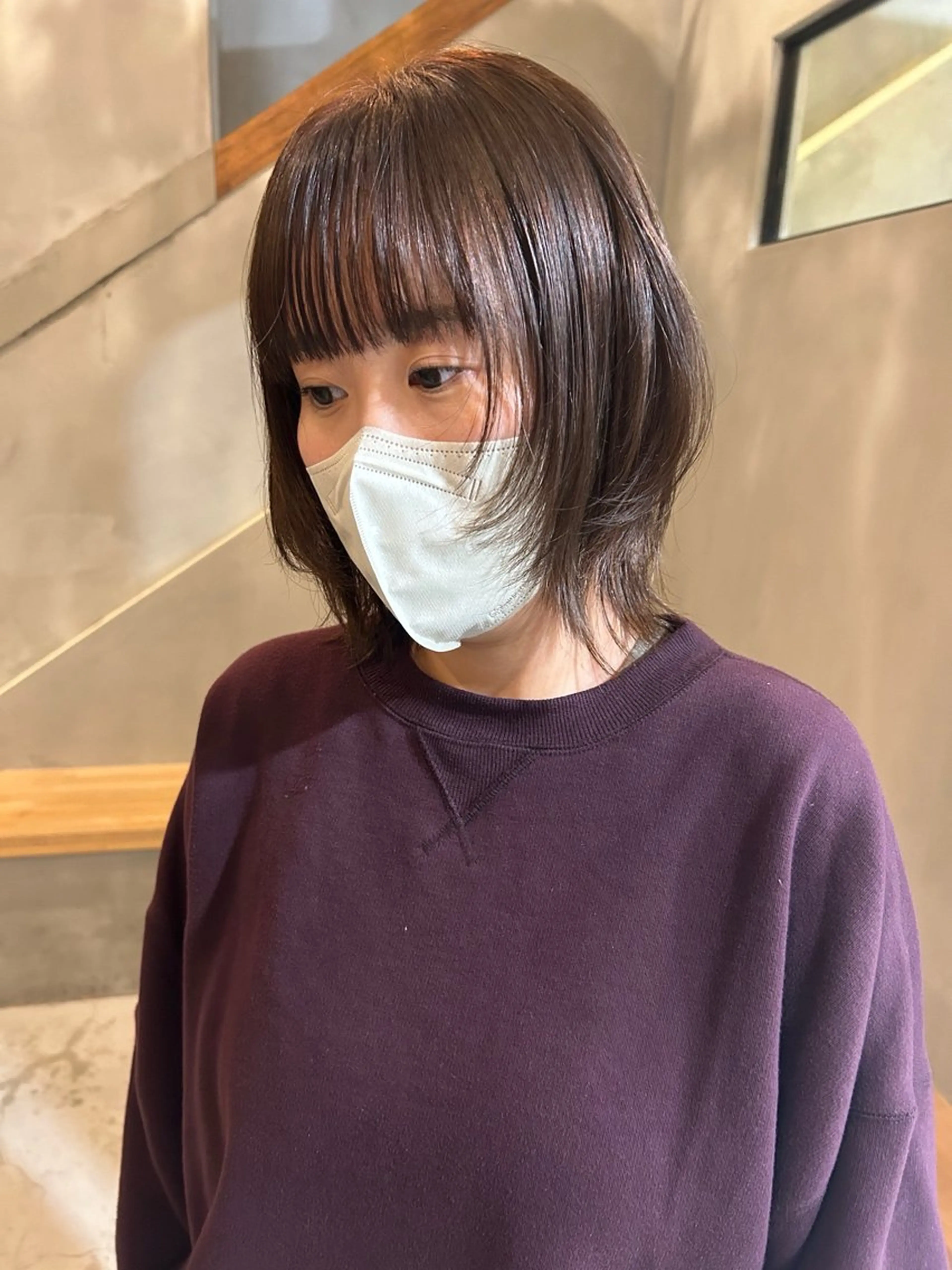 カラー ケアカラー Piu-所属・古澤 芽依のヘアスタイル