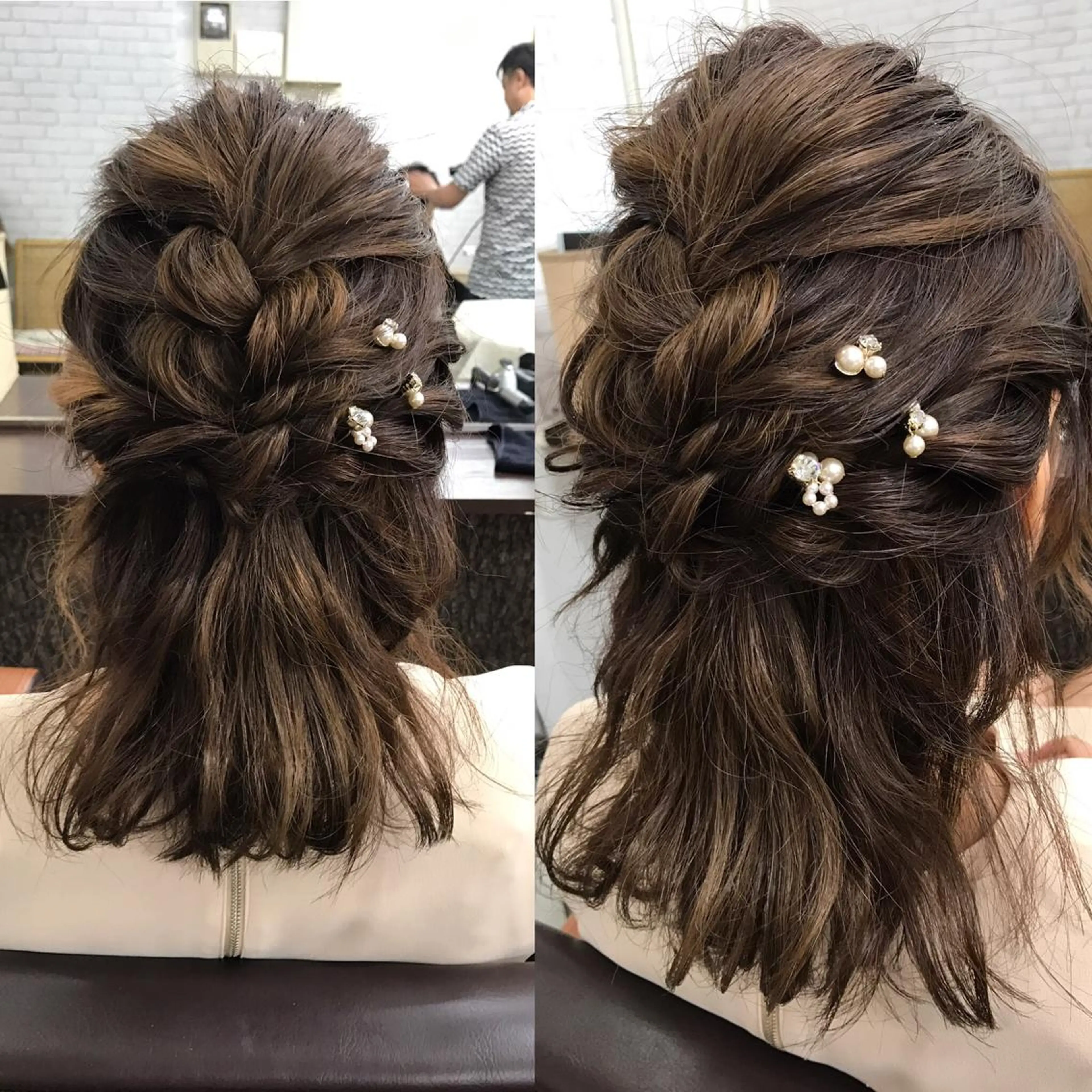 ミディアム ヘアアレンジ beauty salon　Atora所属・大賀 海夕の眉毛・アイブロウイメージ