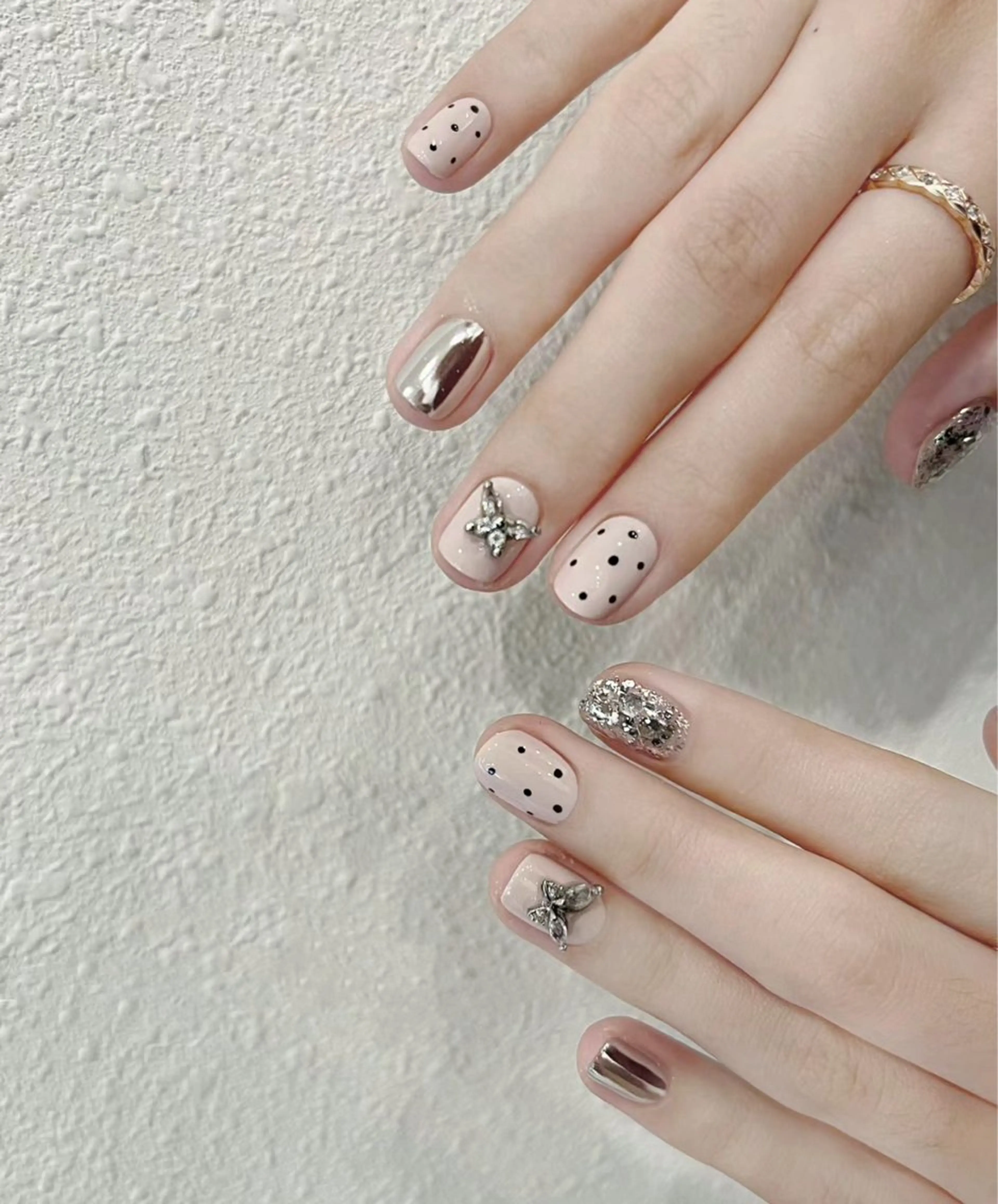 ネイル ハンドネイル 🦋Minmin nail salonのネイルデザイン