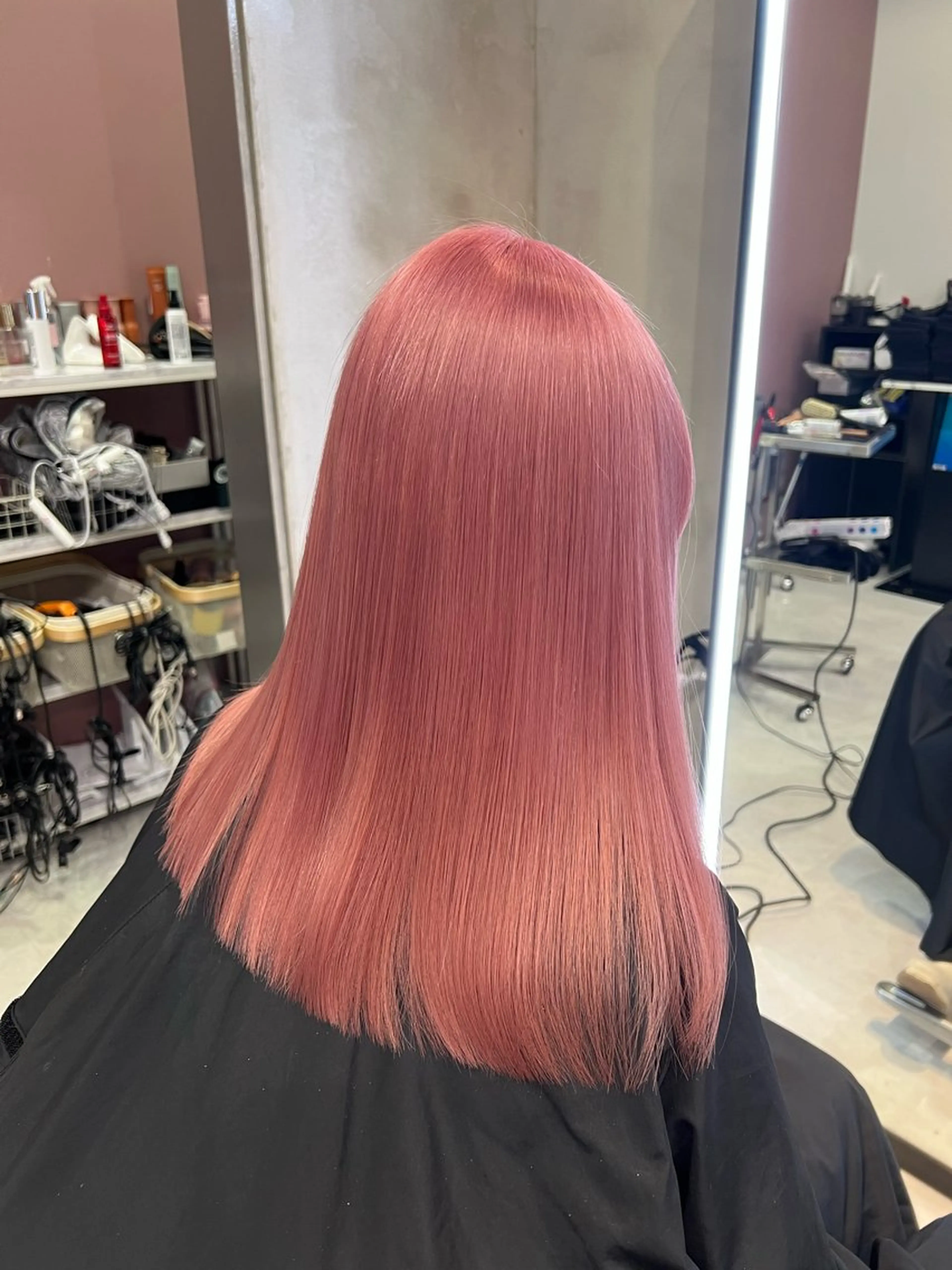 ロング ナナ♡レイヤーカット ♡似合わせカラーのヘアスタイル