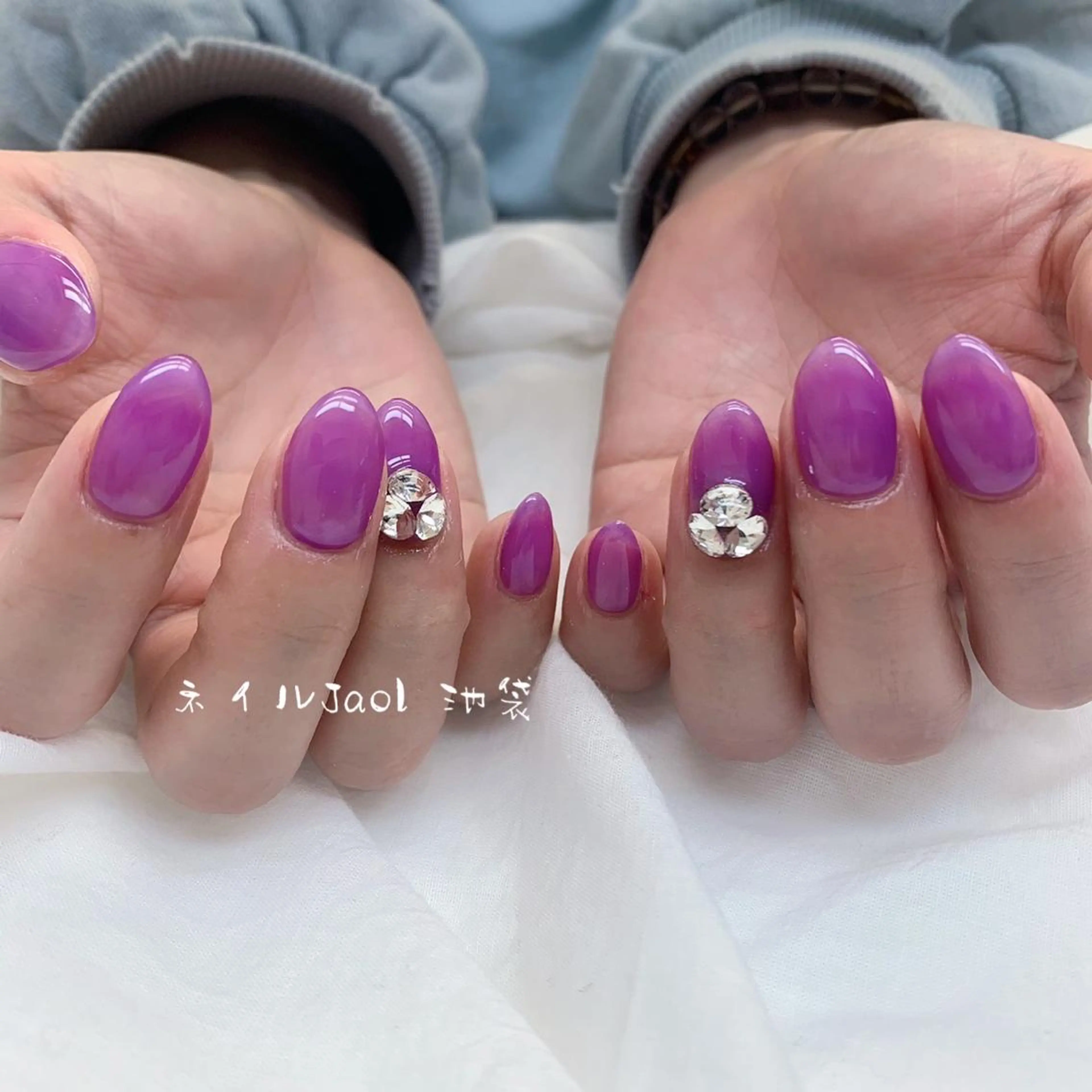 ミディアム nail jaol池袋店所属・ネイルJaol 池袋のネイルデザイン