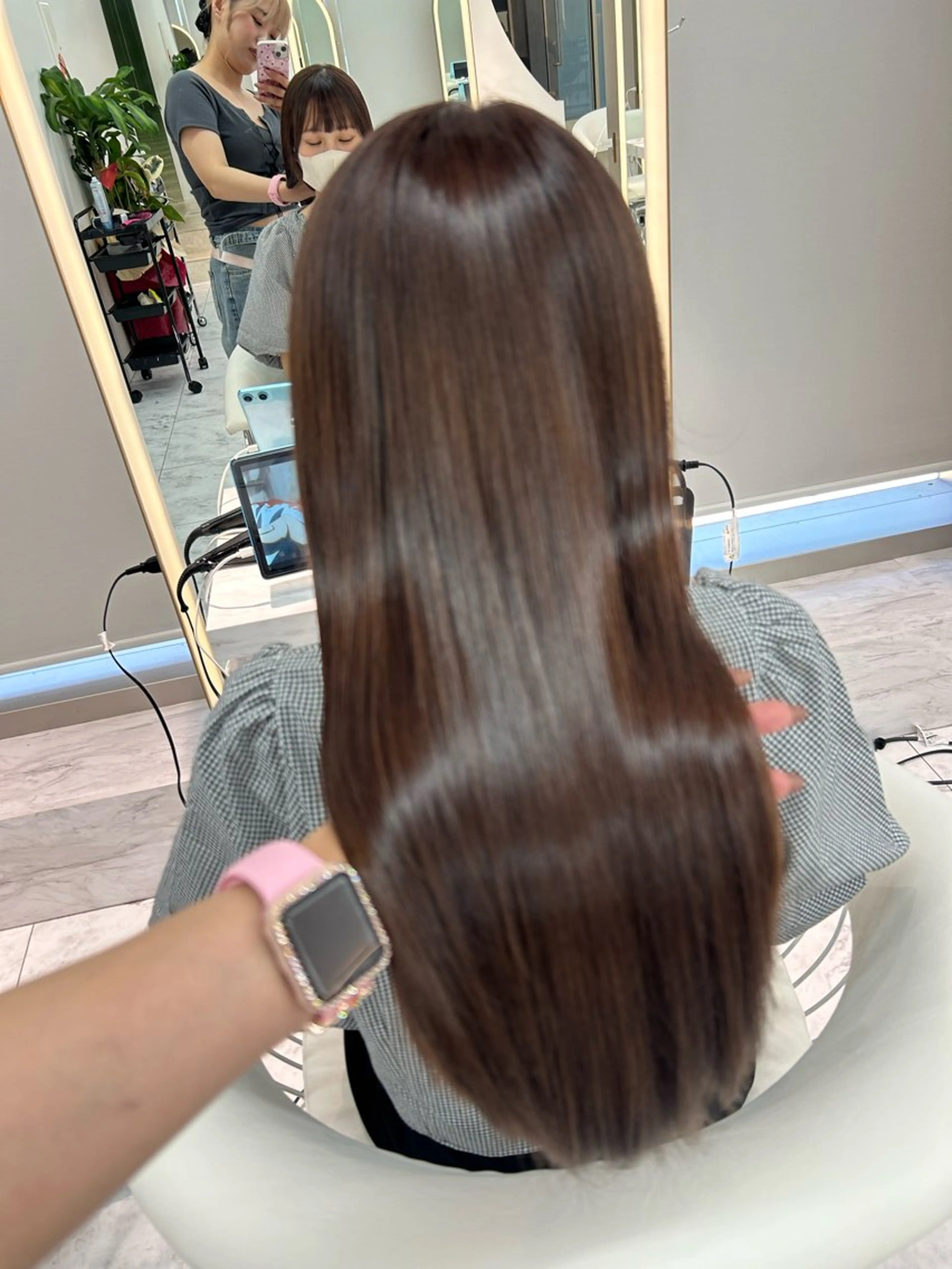 セミロング カット トリートメント Shousui Mutsumiのヘアスタイル