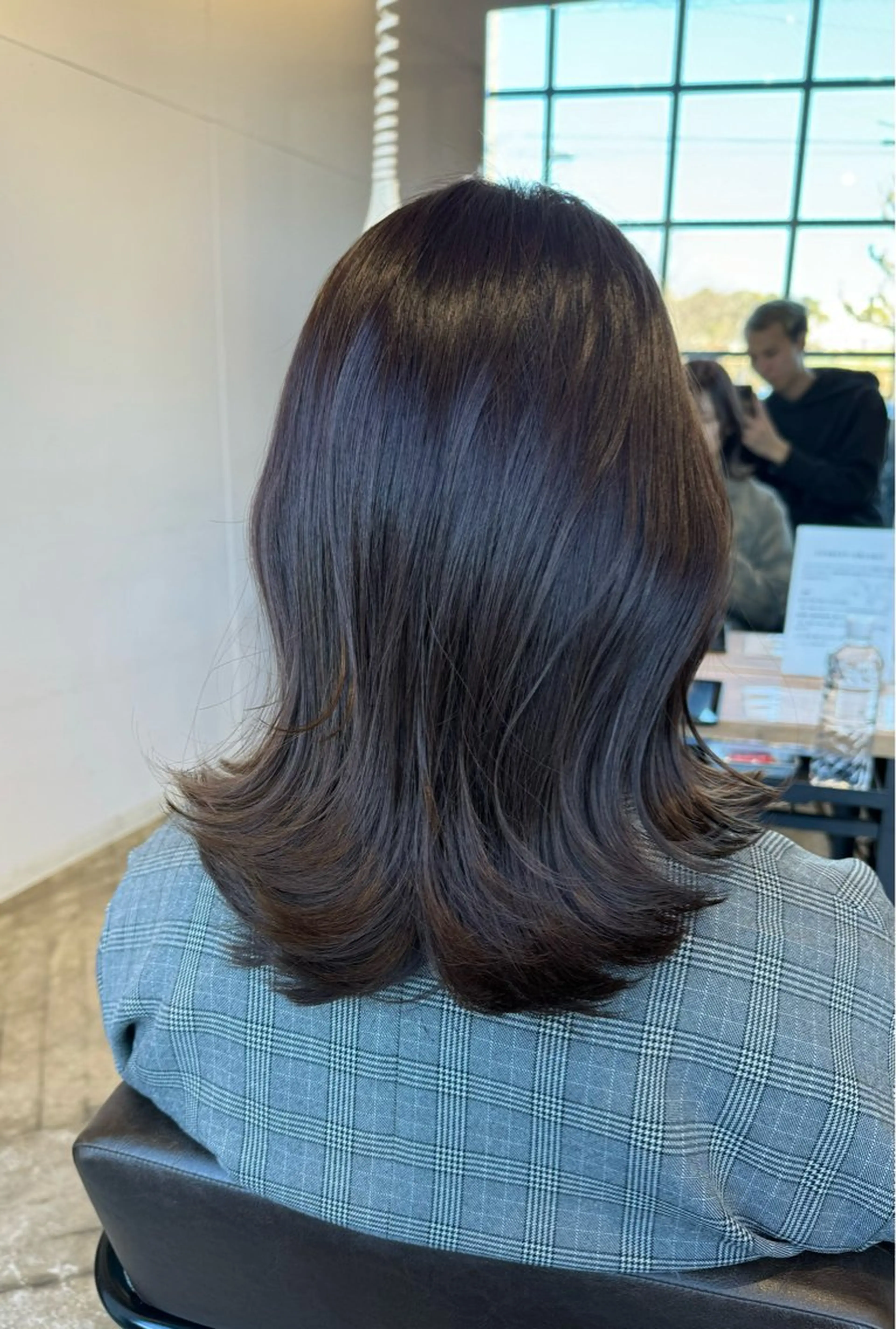 ミディアム レイヤーカット カット ヘアカラー 永田竜一/ 小顔くびれレイヤーのその他イメージ