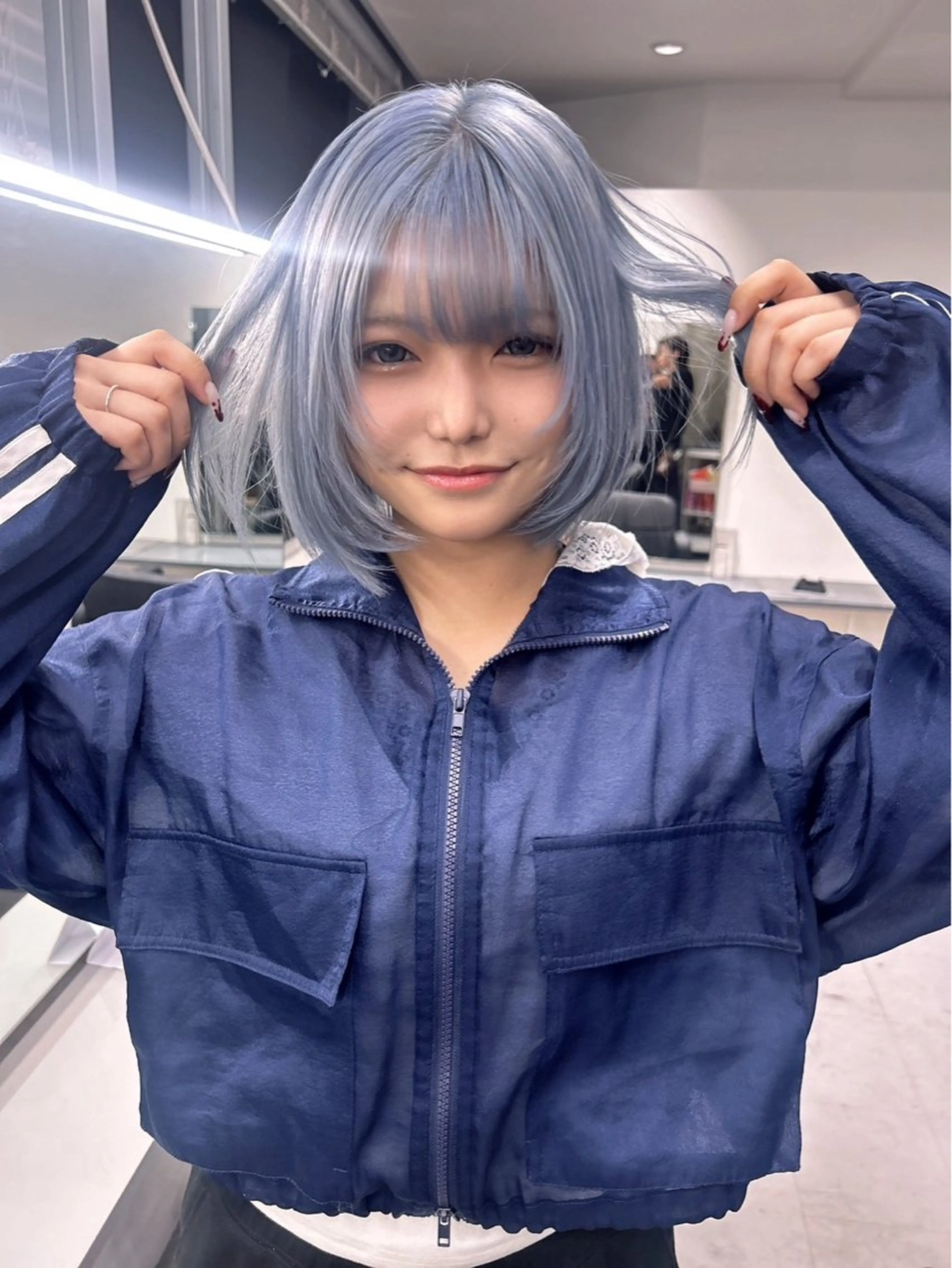 ロング カラー レイヤーカット カット ヘアカラー 梅田/レイヤーカット カラー/Mayu🌺のヘアスタイル