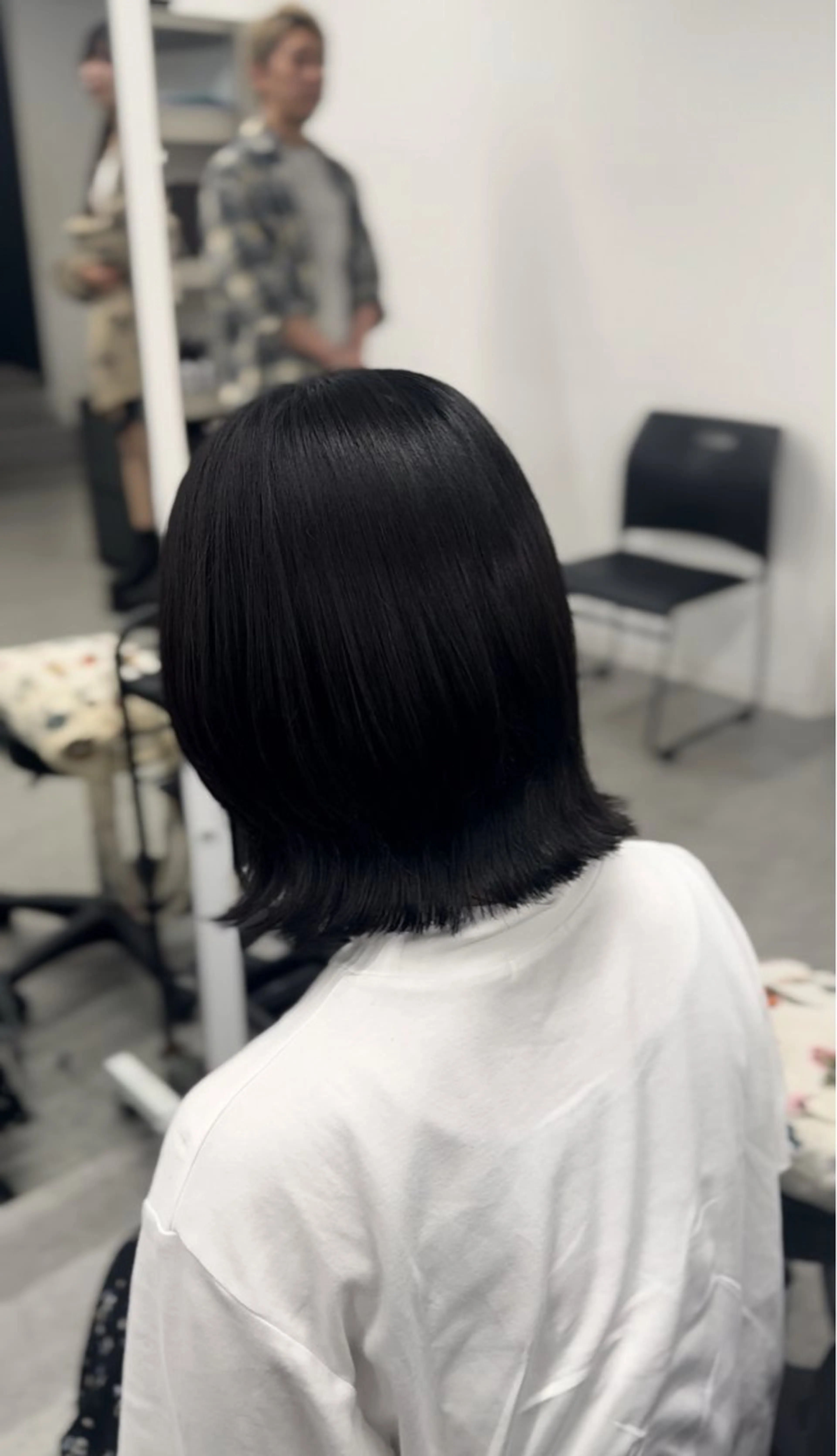 ミディアム 💖ベージュ💖 MEARIのヘアスタイル