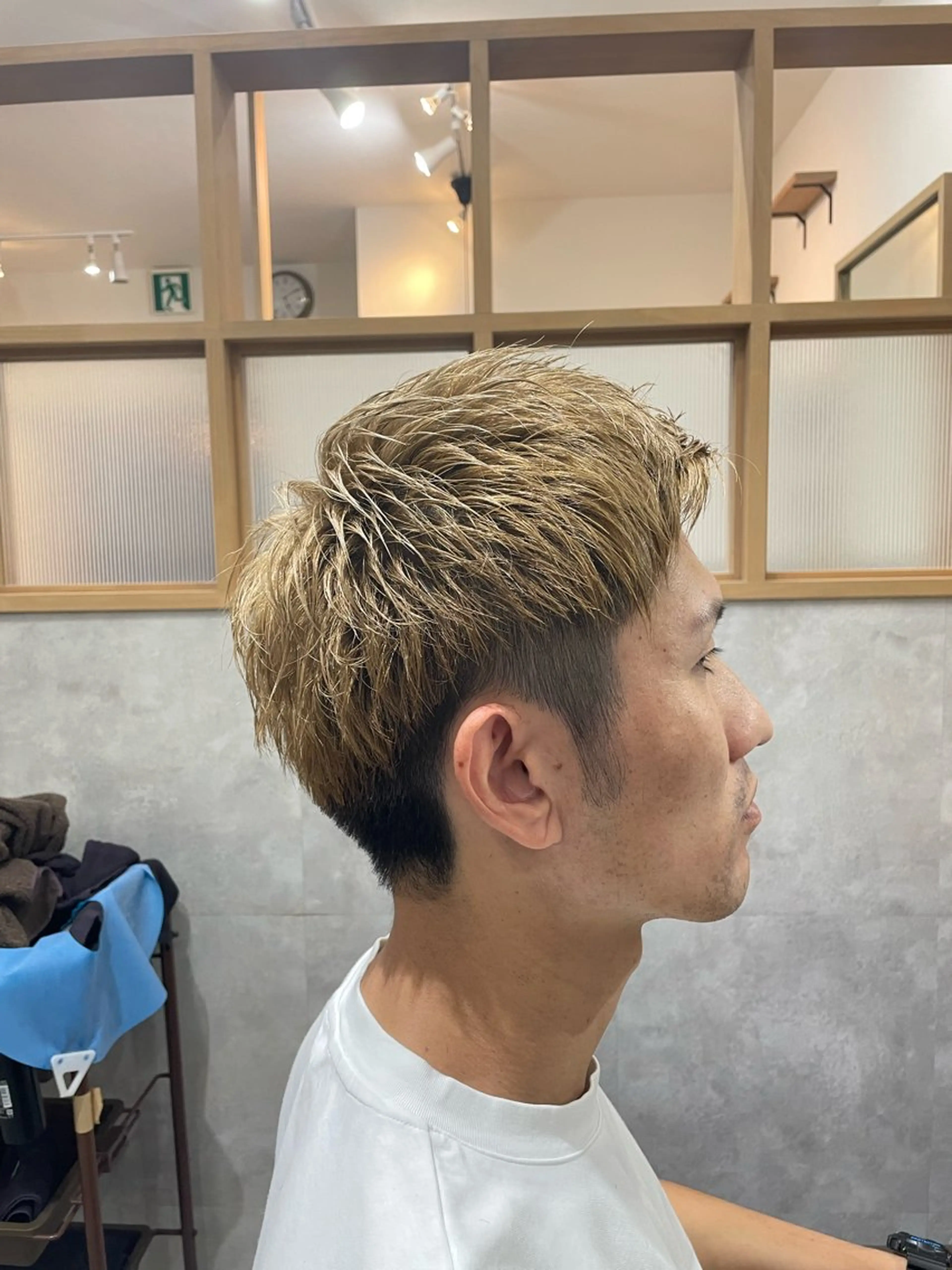 ショート メンズ ROCCAhair 谷山陸のヘアスタイル