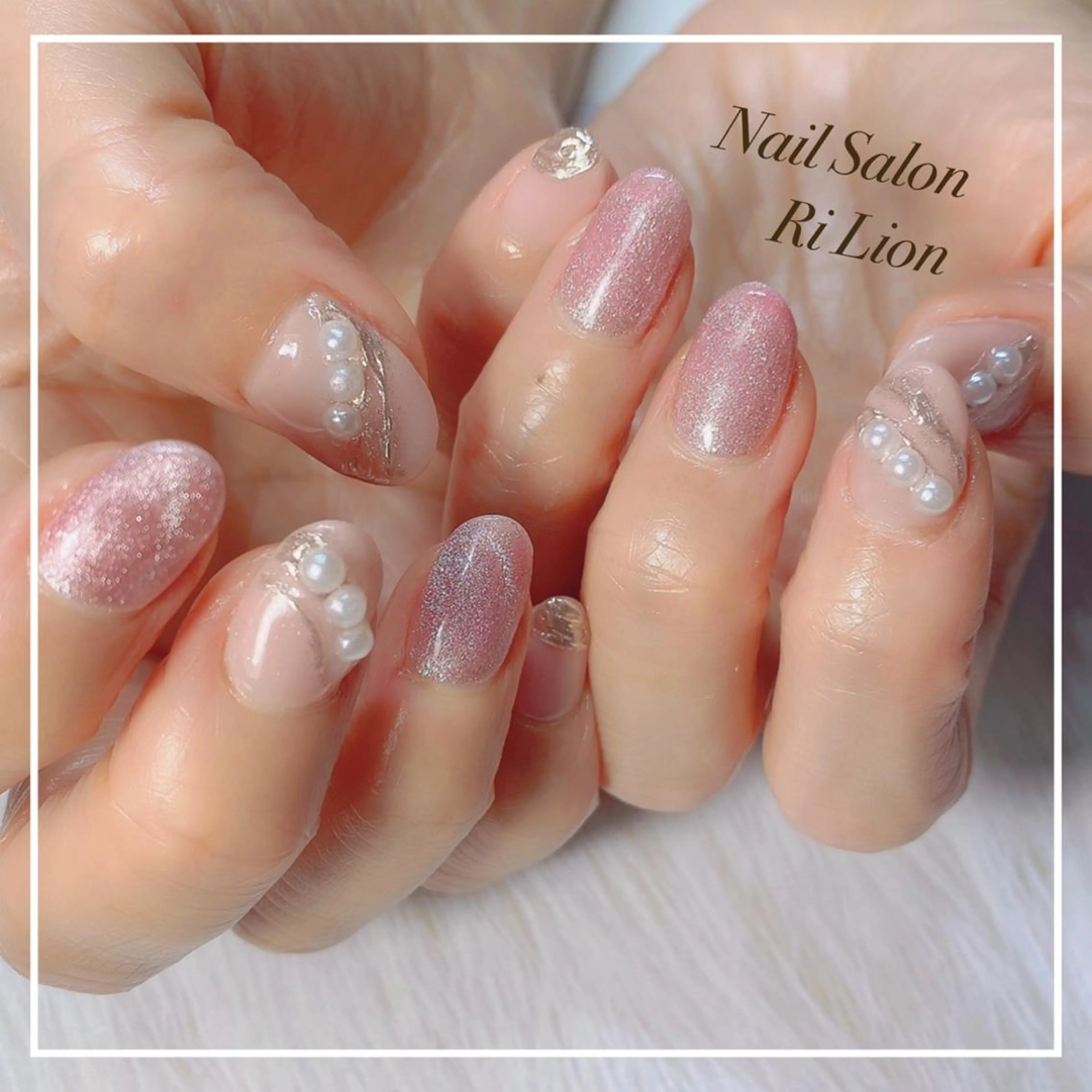 ネイル RiLion💗 Risa🦋💜のネイルデザイン