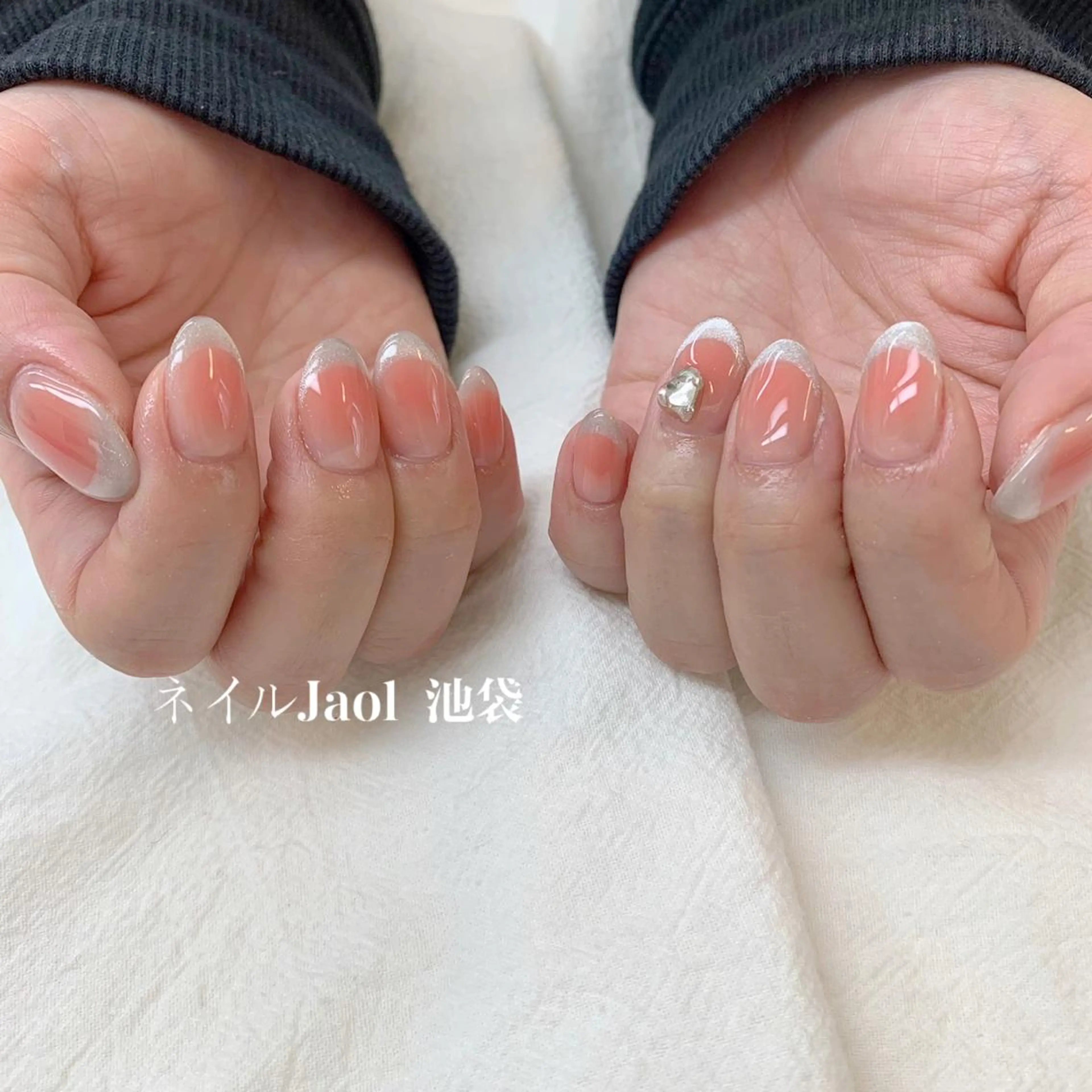 ミディアム ハンドネイル nail jaol池袋店所属・ネイルJaol 池袋のネイルデザイン