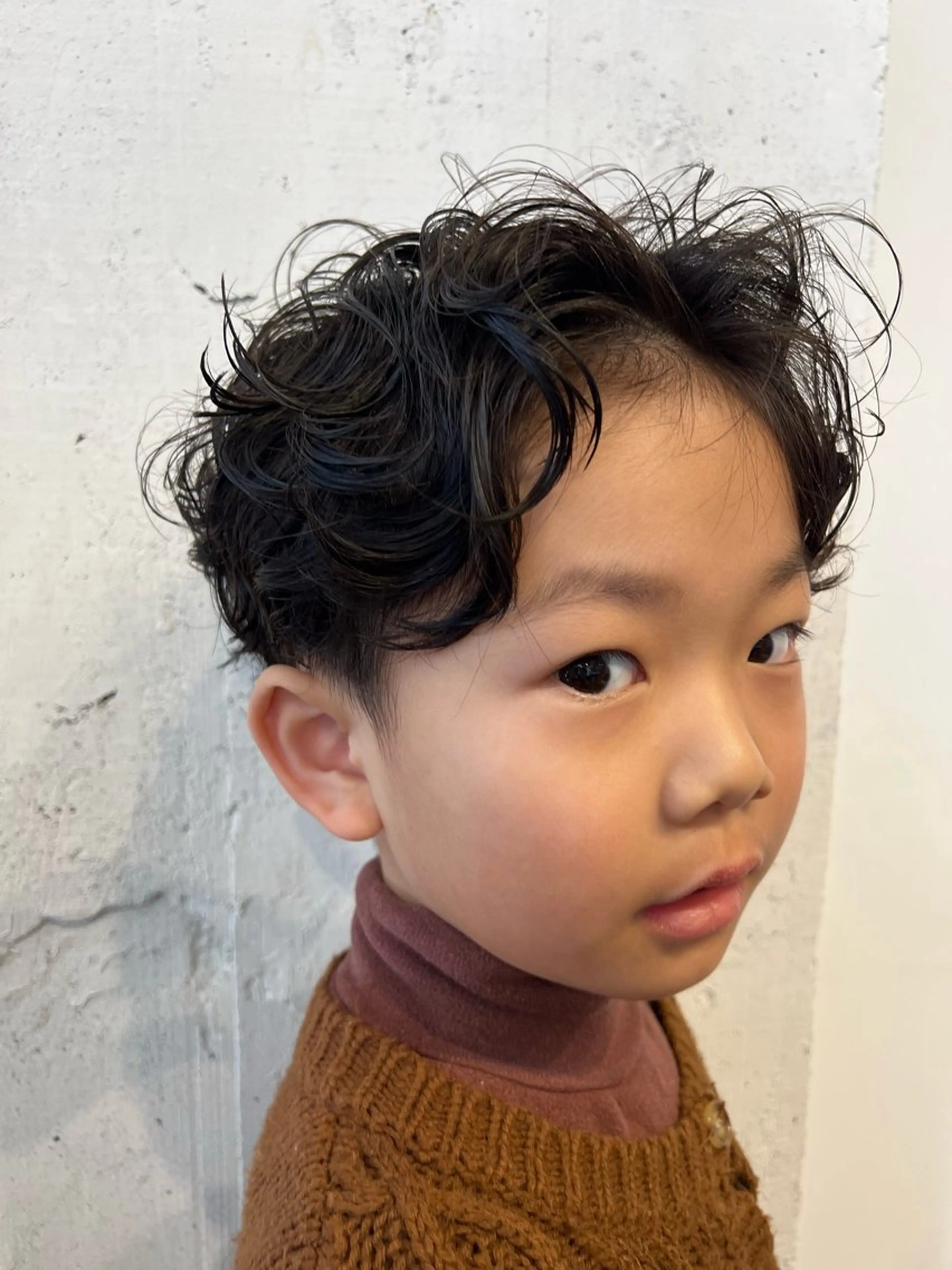 ショート パーマ メンズ メンズパーマ カット パーマ 朝3分でキマる 村上陸のヘアスタイル