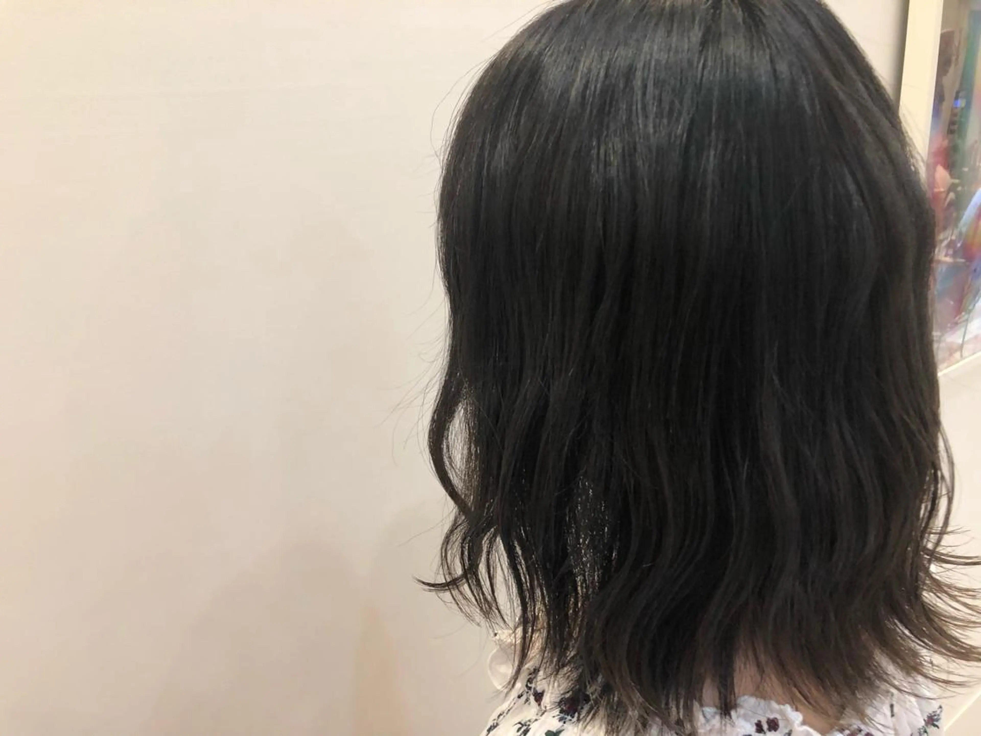 ミディアム しもかわ かほのヘアスタイル