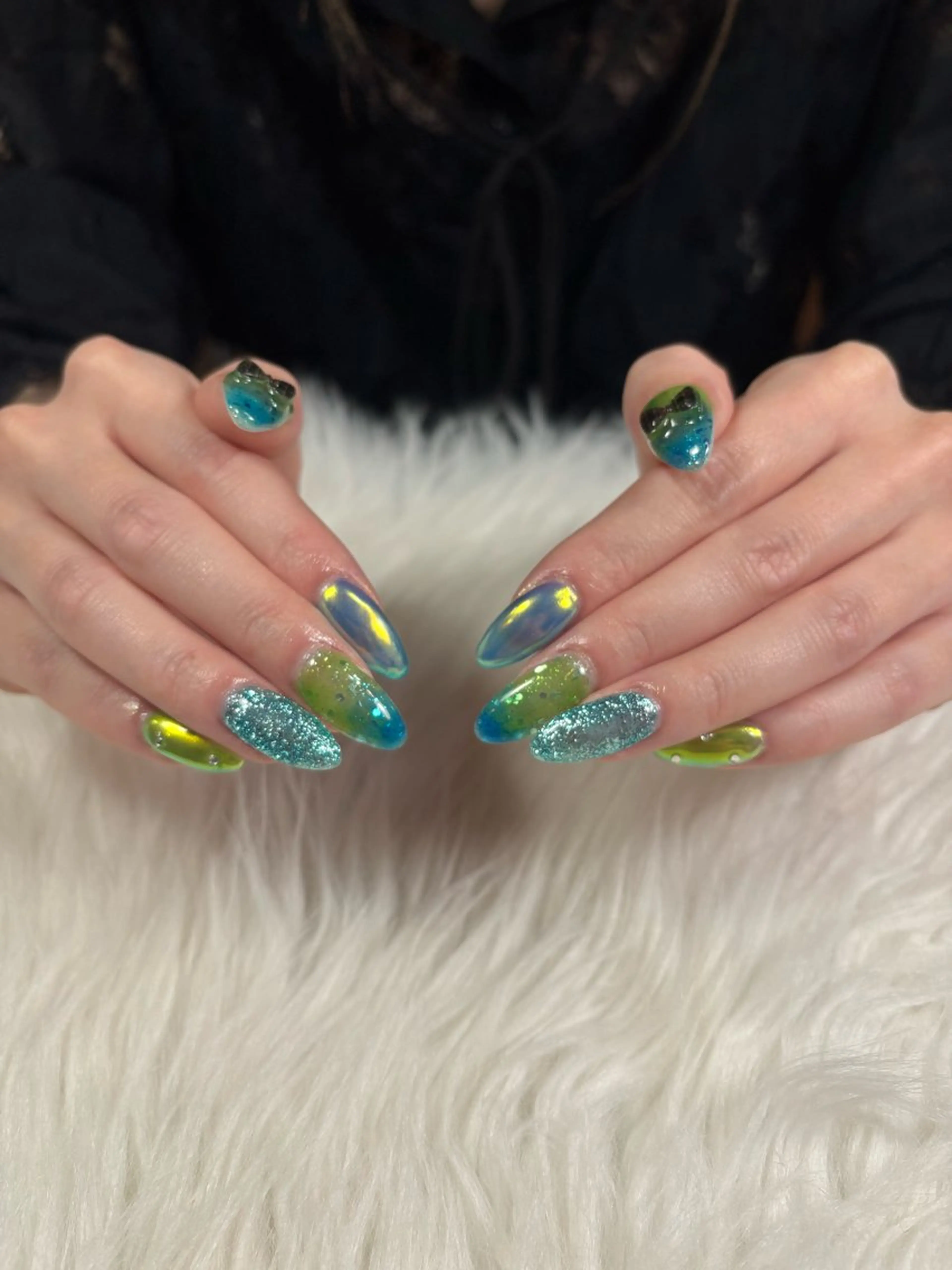 ネイル ハンドネイル 🦋Hina🦋 1月予約受付中✨のネイルデザイン