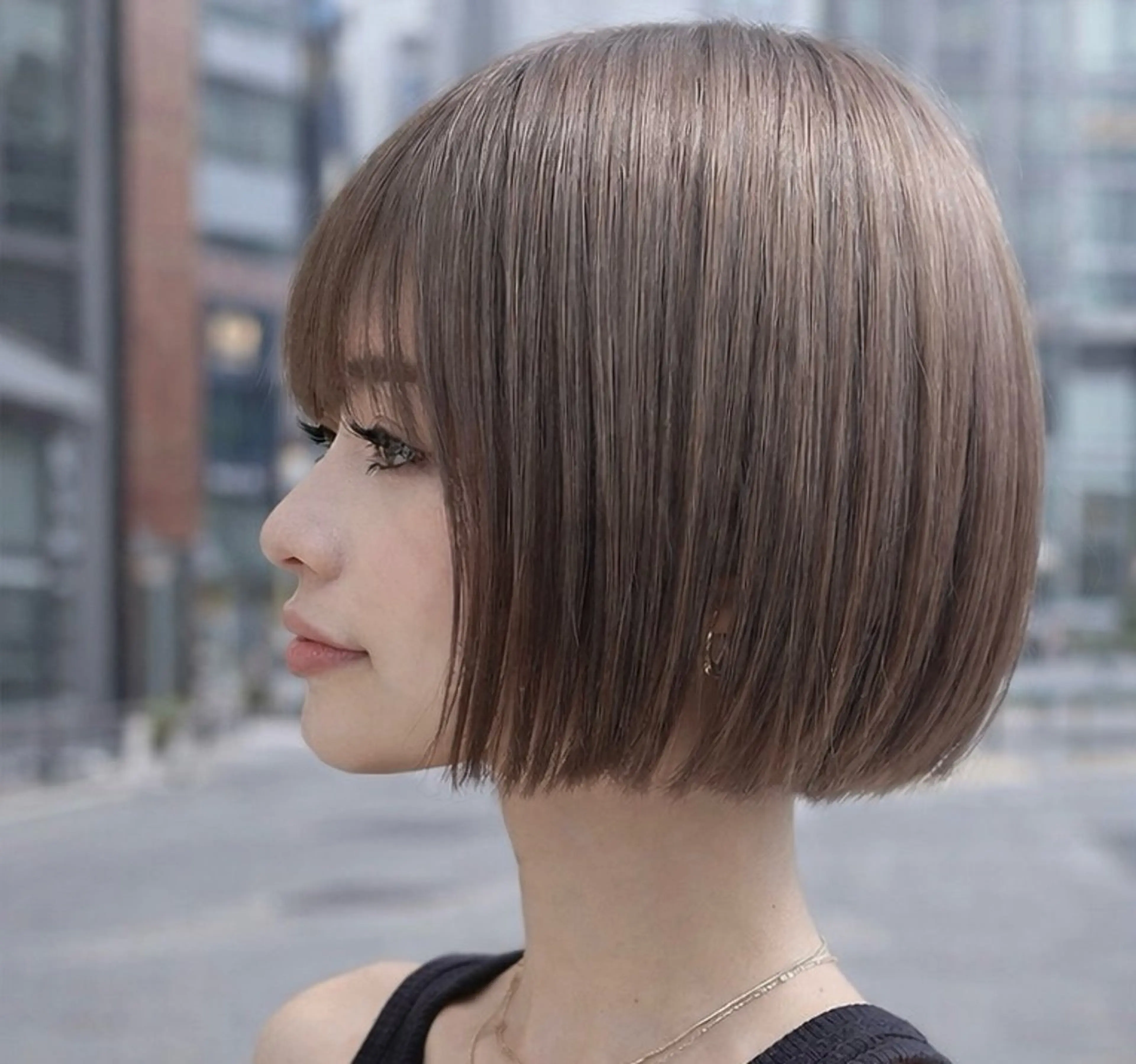 ボブカットの写真