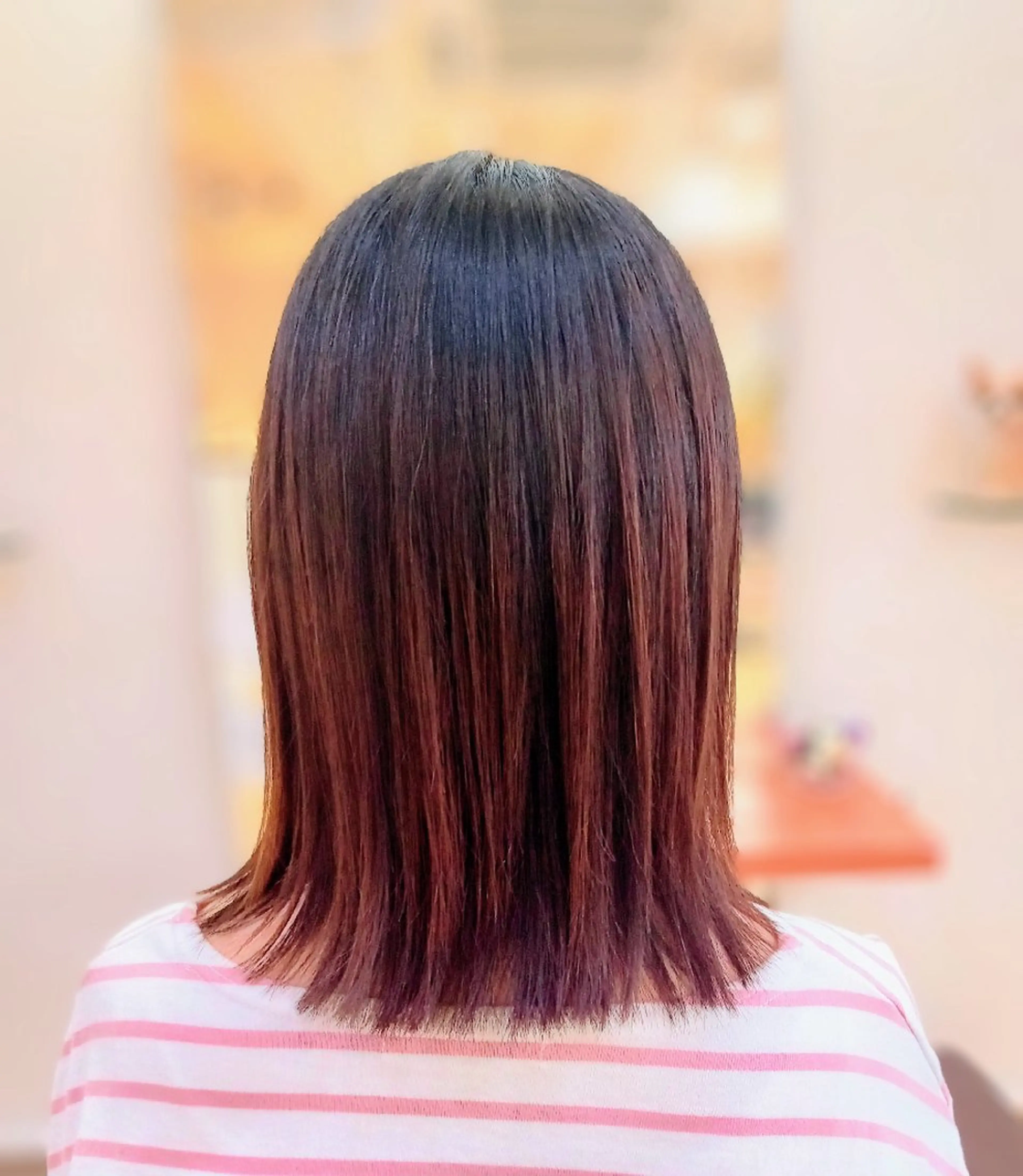 セミロング カット トリートメント 大人女性を美しく✱ 吉祥寺BRING近藤のヘアスタイル