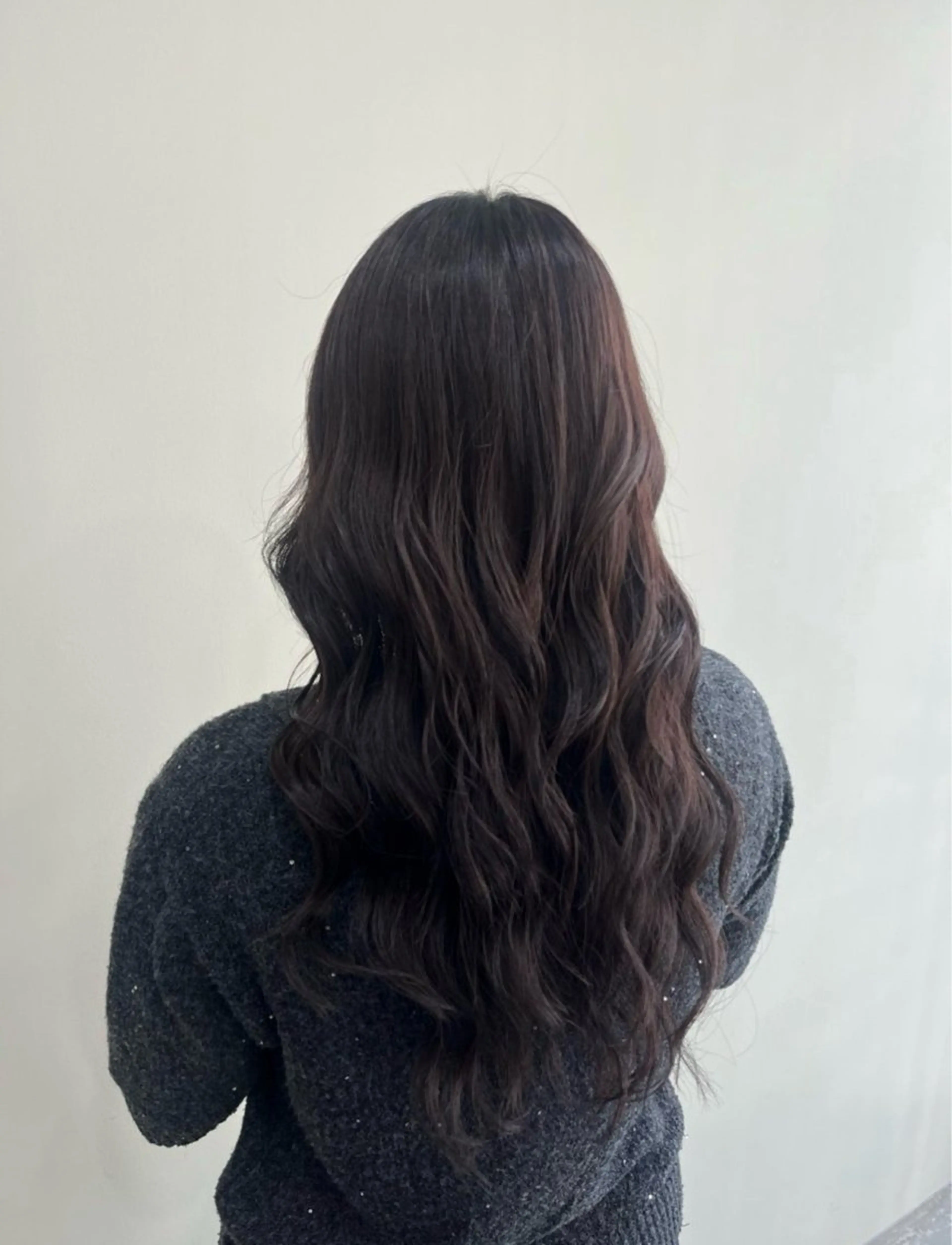 ロング カラー ヘアカラー トリートメント uni/haruhi ☀️透明感カラーのヘアスタイル