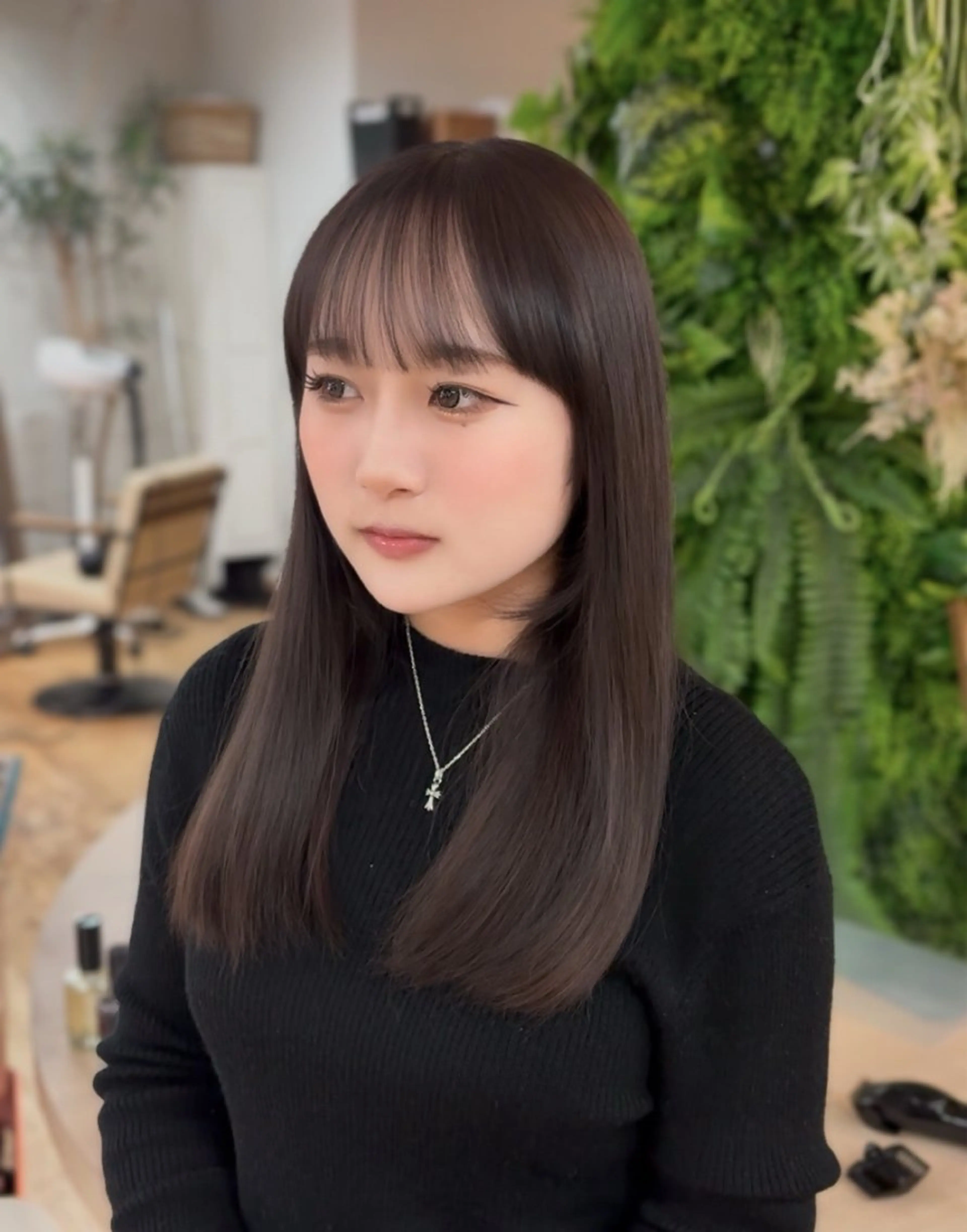 ロング カラー 🤍韓国ヘア/ 楓🤍のヘアスタイル