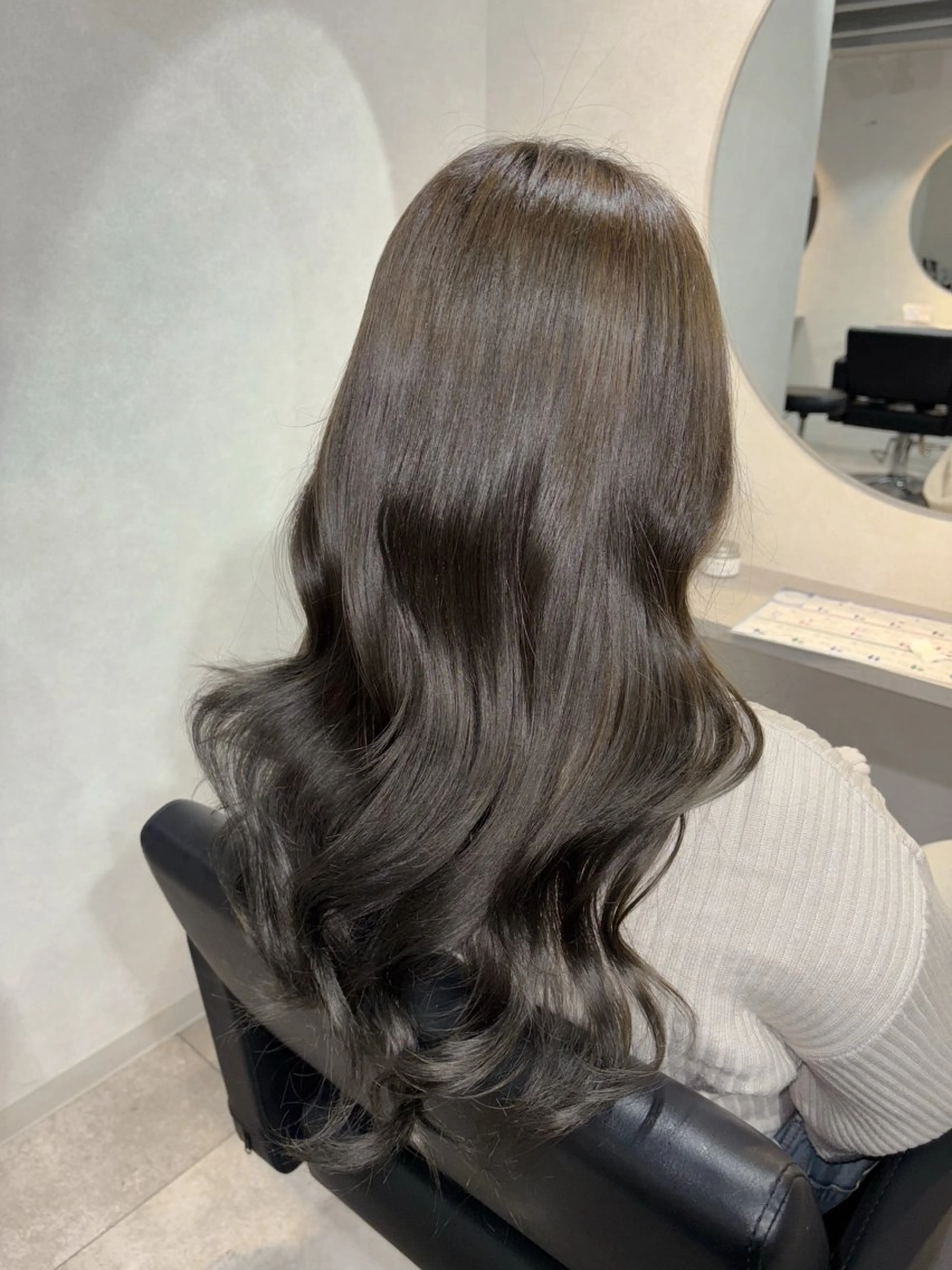 ロング lmu by if所属・程塚七海 /韓国風レイヤー🎀のヘアスタイル