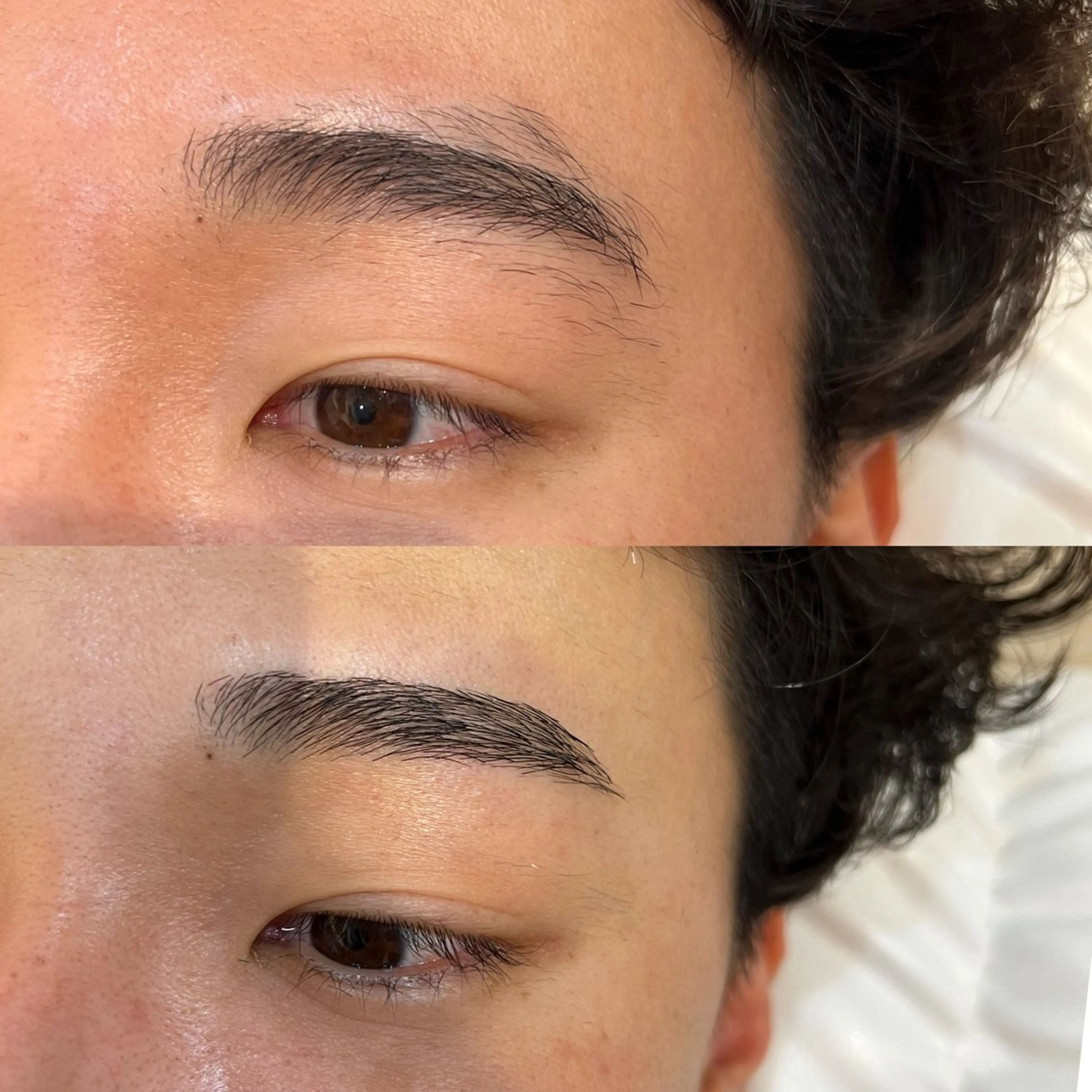 メンズ アイブロウ 眉毛ワックス脱毛 Refeel  一番町店所属・Refeel 我妻のマツエク・マツパデザイン