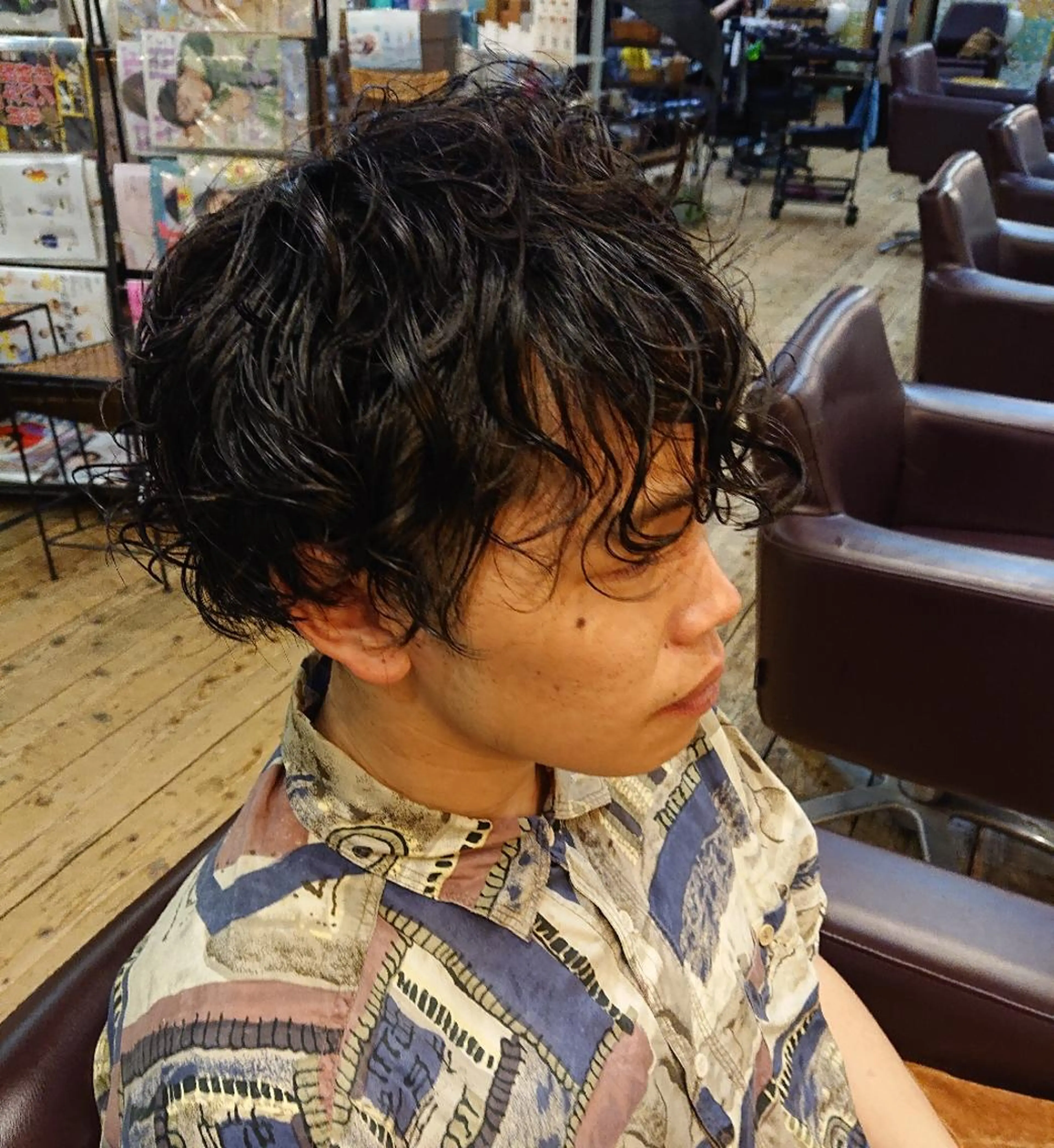 パーマ メンズ マッシュ メンズパーマ 「sumi」Hair  Design所属・「sumi」 AMIのヘアスタイル