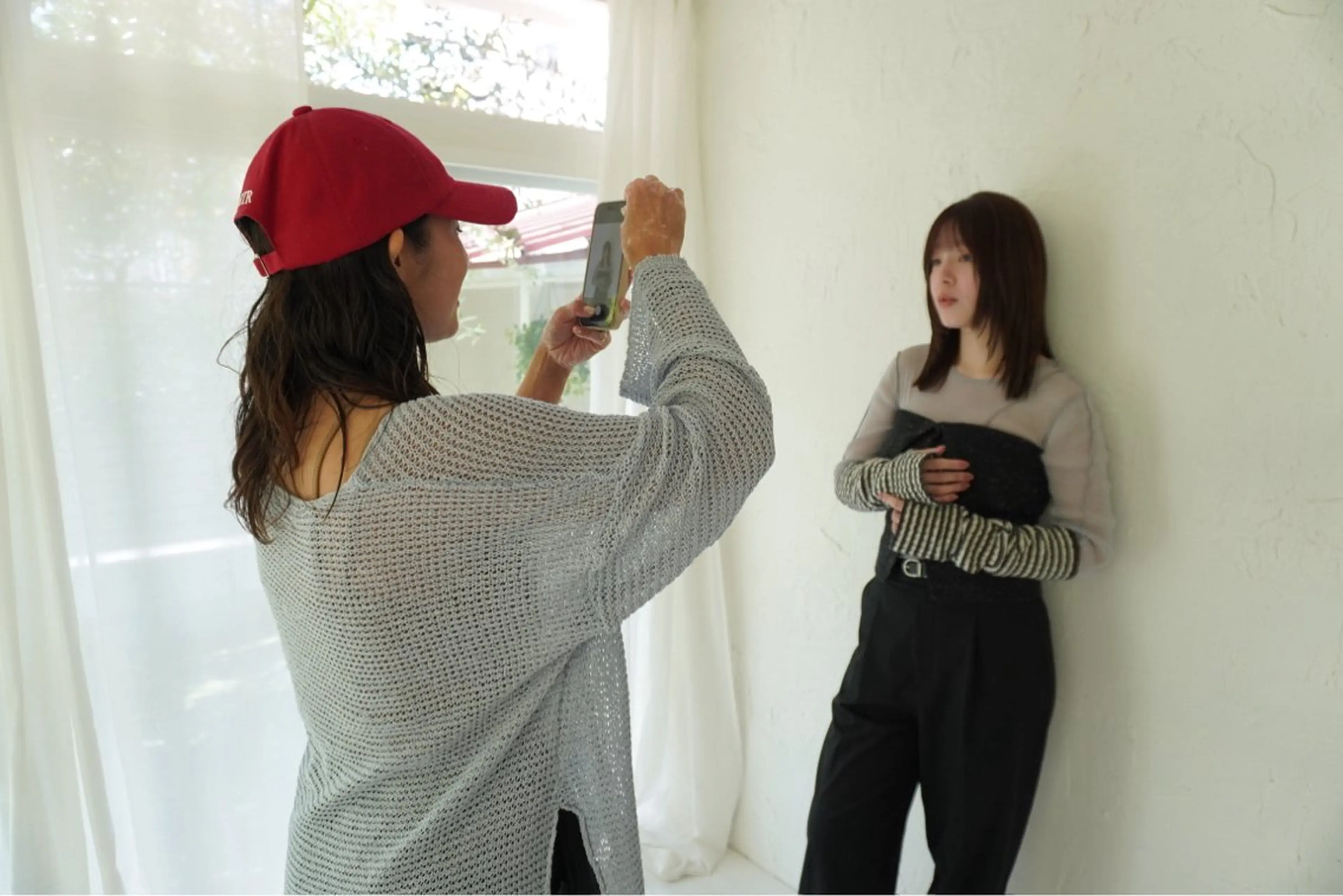 ミディアム カラー カット ヘアカラー トリートメント 中津/柔らかカラー/ ナガオ　イズミのヘアスタイル