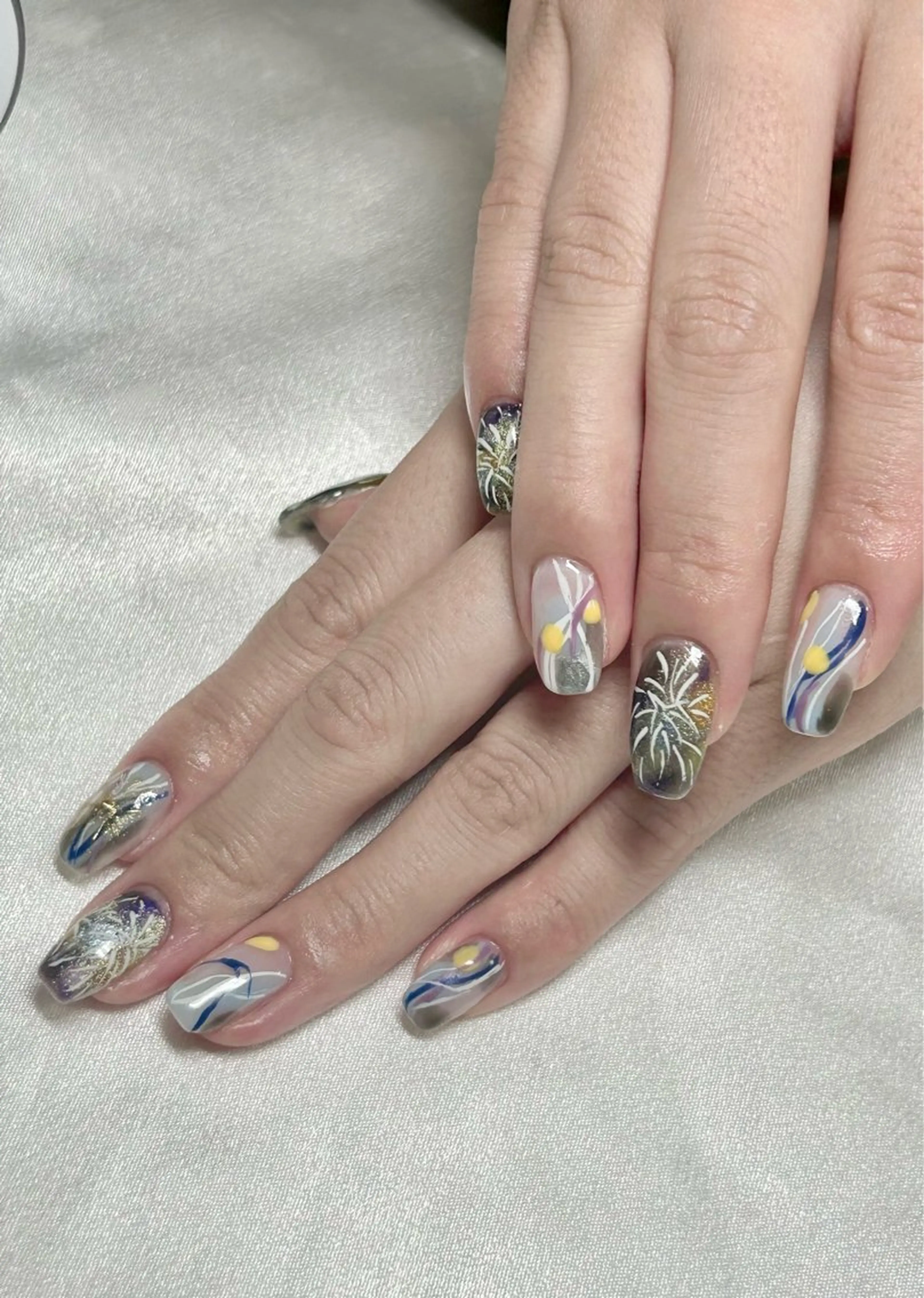 ［ミニモ学割］（オフ込み）💅120分持ち込みデザインコース🎀🎀、ご来店の前に写真を送っておお願いしますの写真