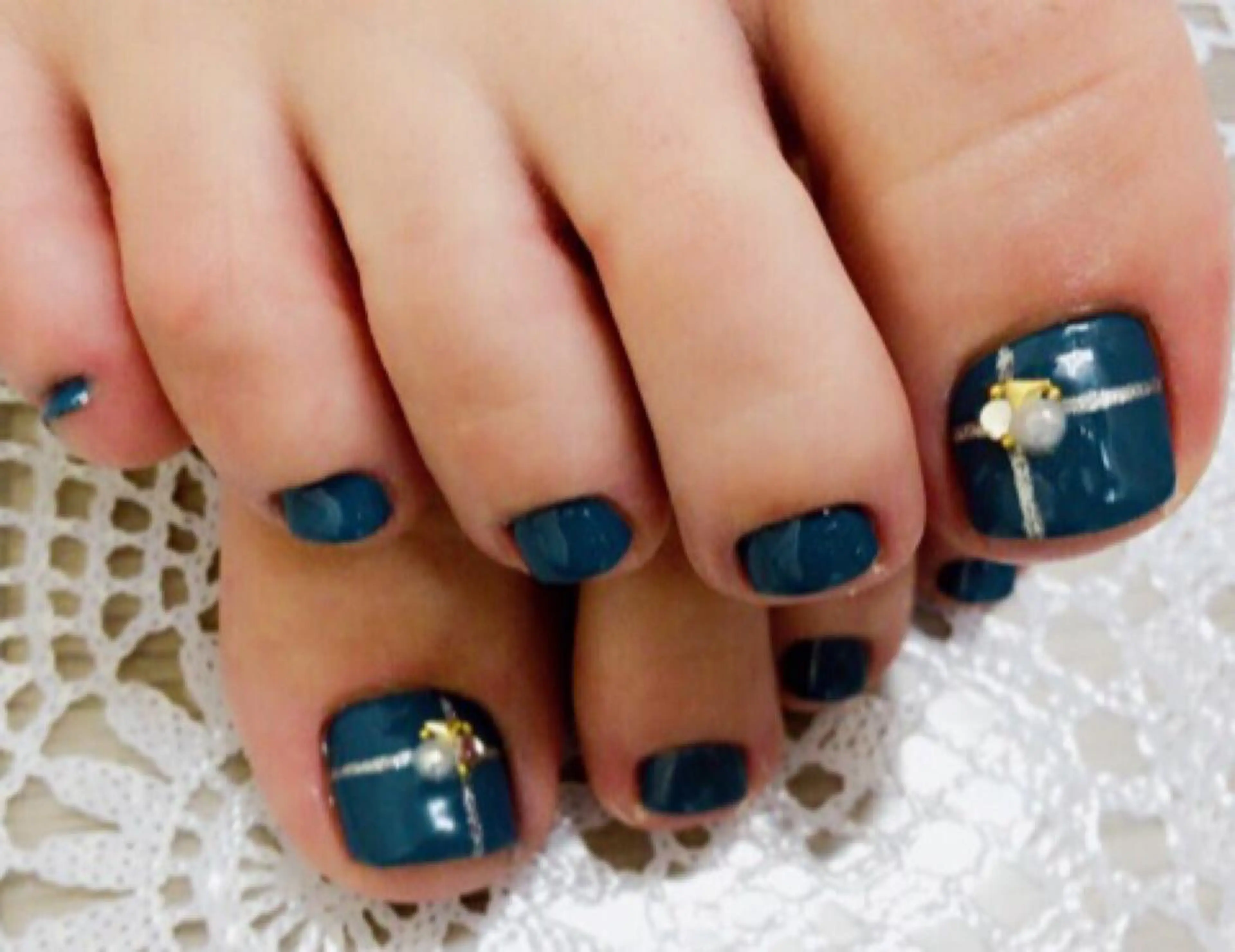 ネイル フットネイル ラウバイマノマノ なかざとのネイルデザイン