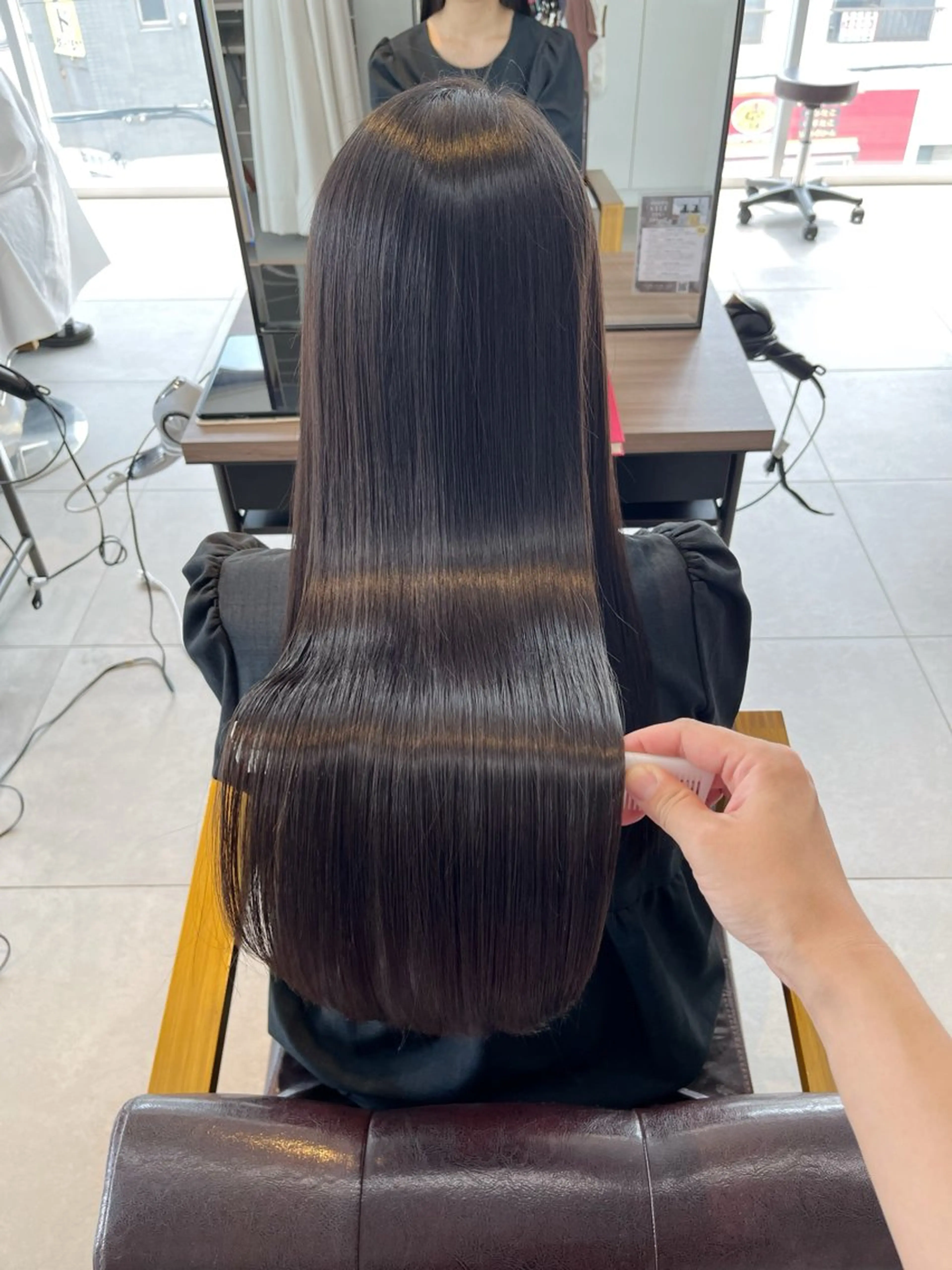 ロング 髪質改善 トリートメント AKARI🌟ボブ/ ハイライト/似合わせのヘアスタイル