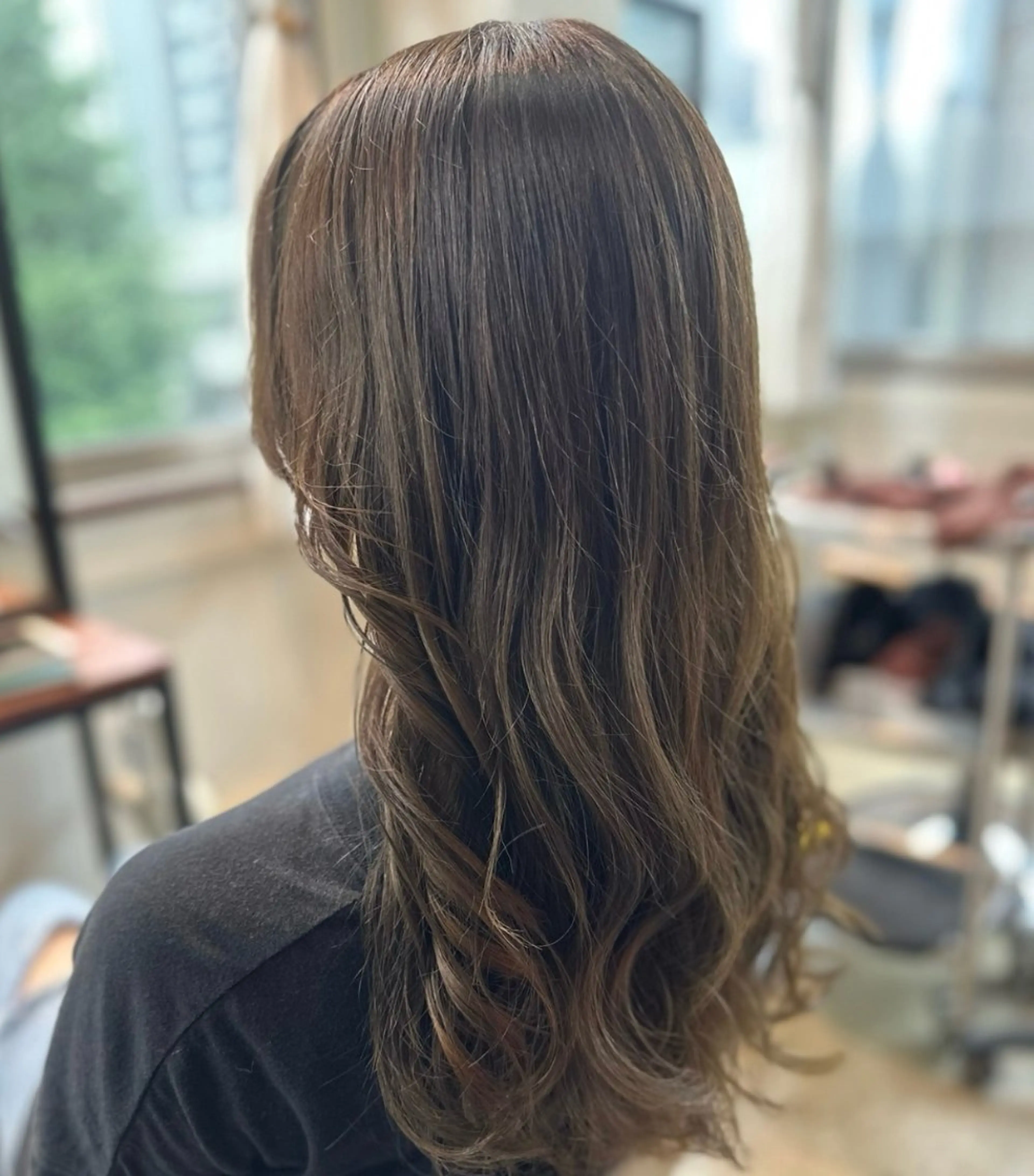 セミロング カラー カット ヘアカラー トリートメント ecubo by  lico所属・✨菅近 湧太✨のヘアスタイル