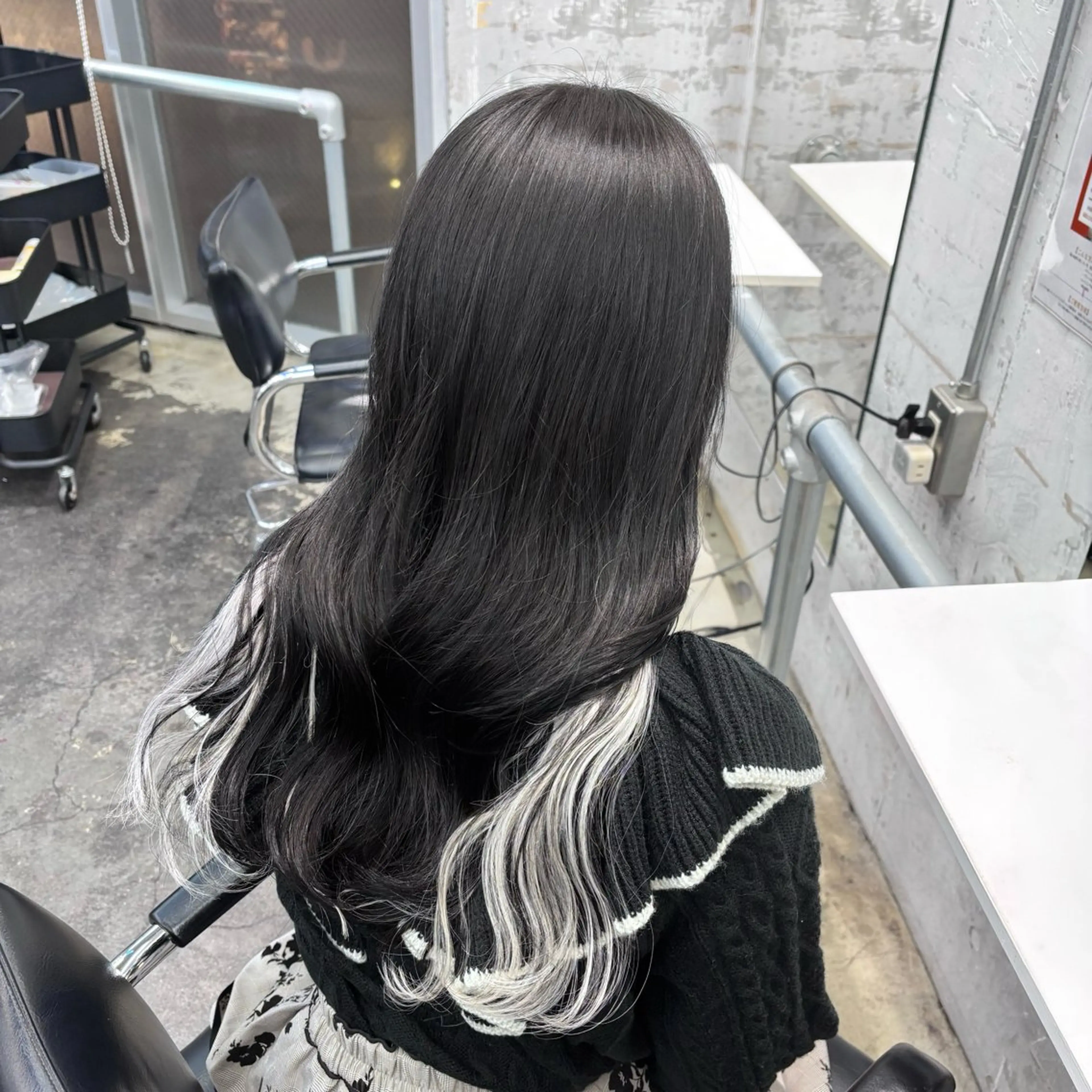 ロング カラー ヘアアレンジ エクステ 🥀モテ暖色× エクステ🥀あかりのヘアスタイル