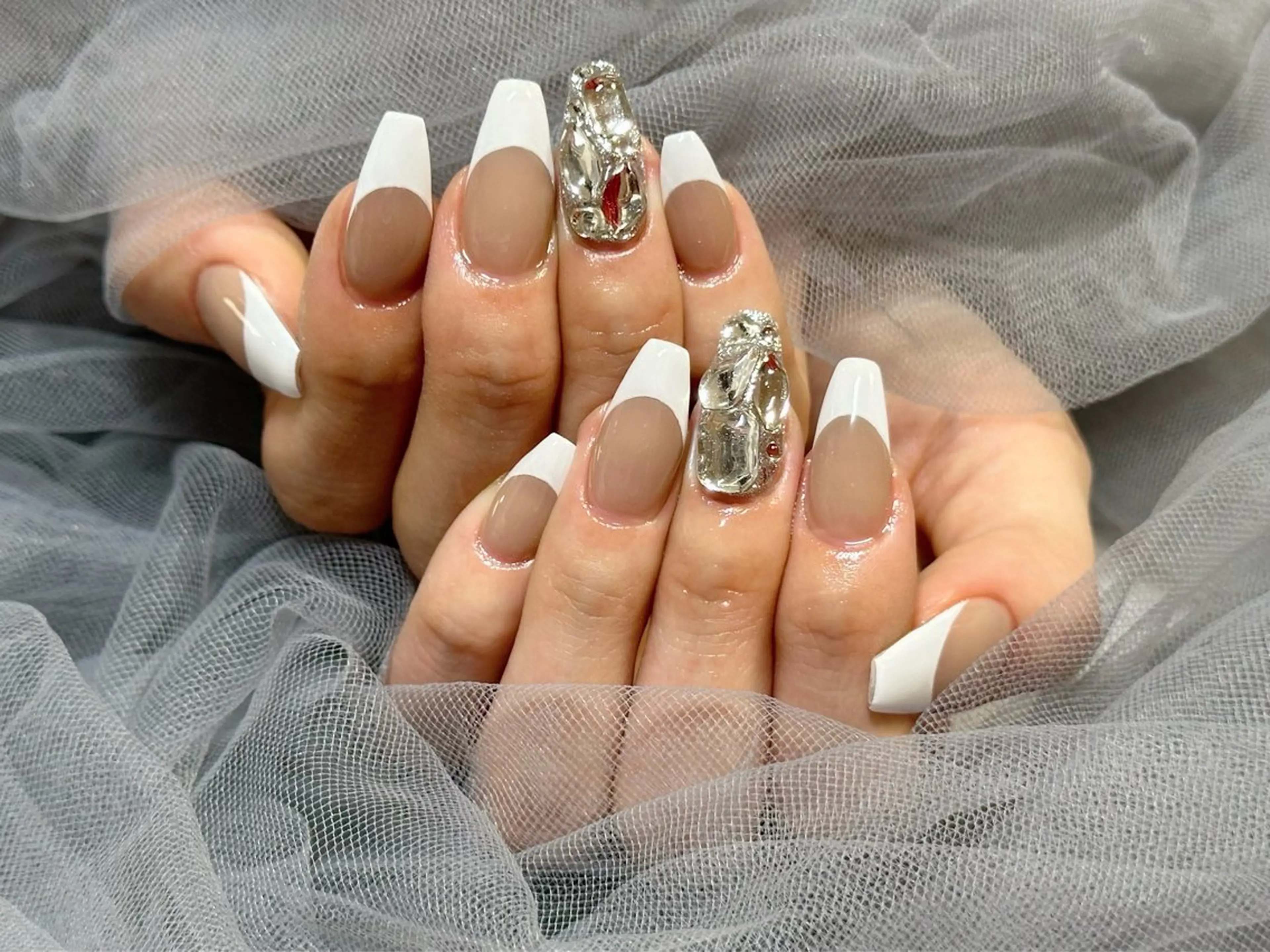 ネイル フレンチネイル ハンドネイル KURELLY所属・Nail Salon KURELLYのネイルデザイン