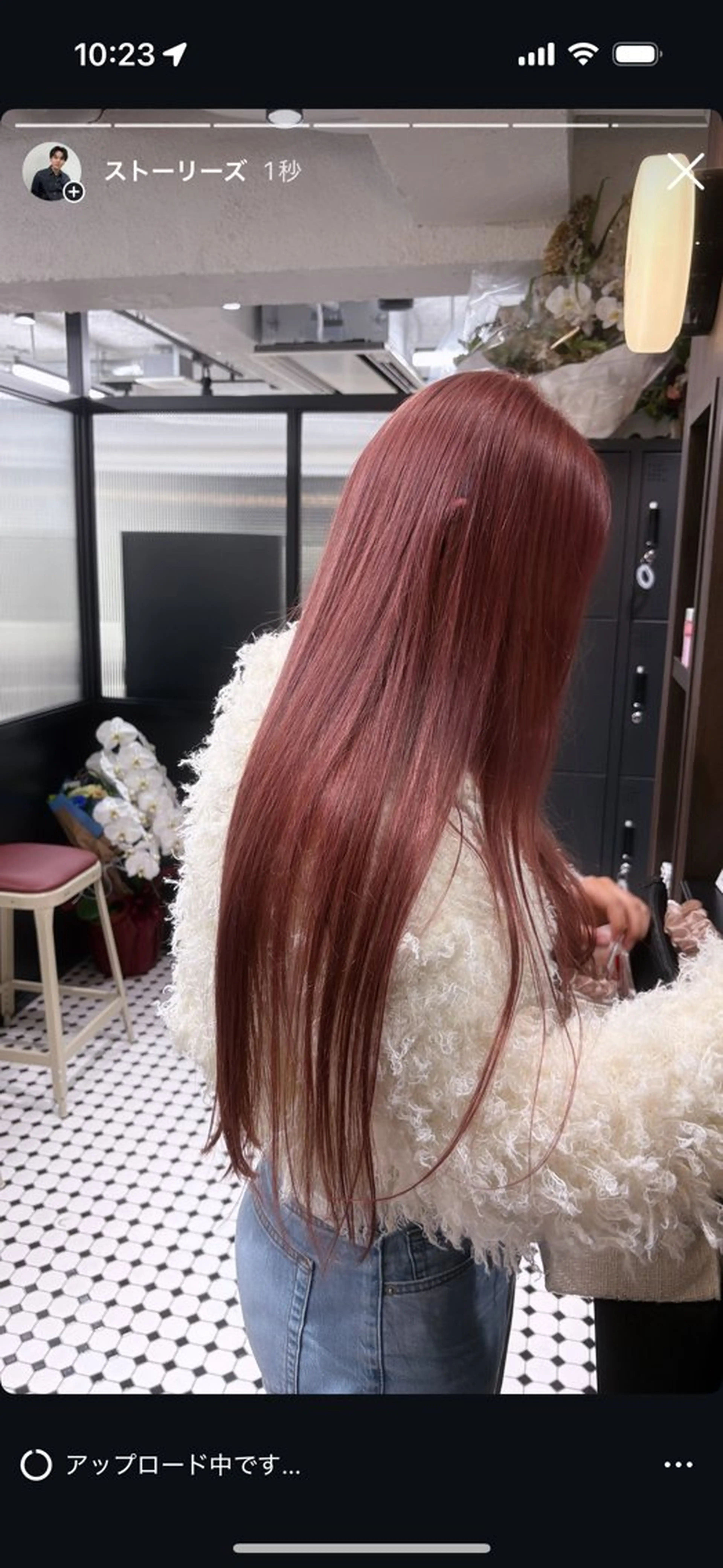 ロング カラー ヘアカラー トリートメント ヘアセット 韓国/トレンド レイヤー【101】のヘアスタイル