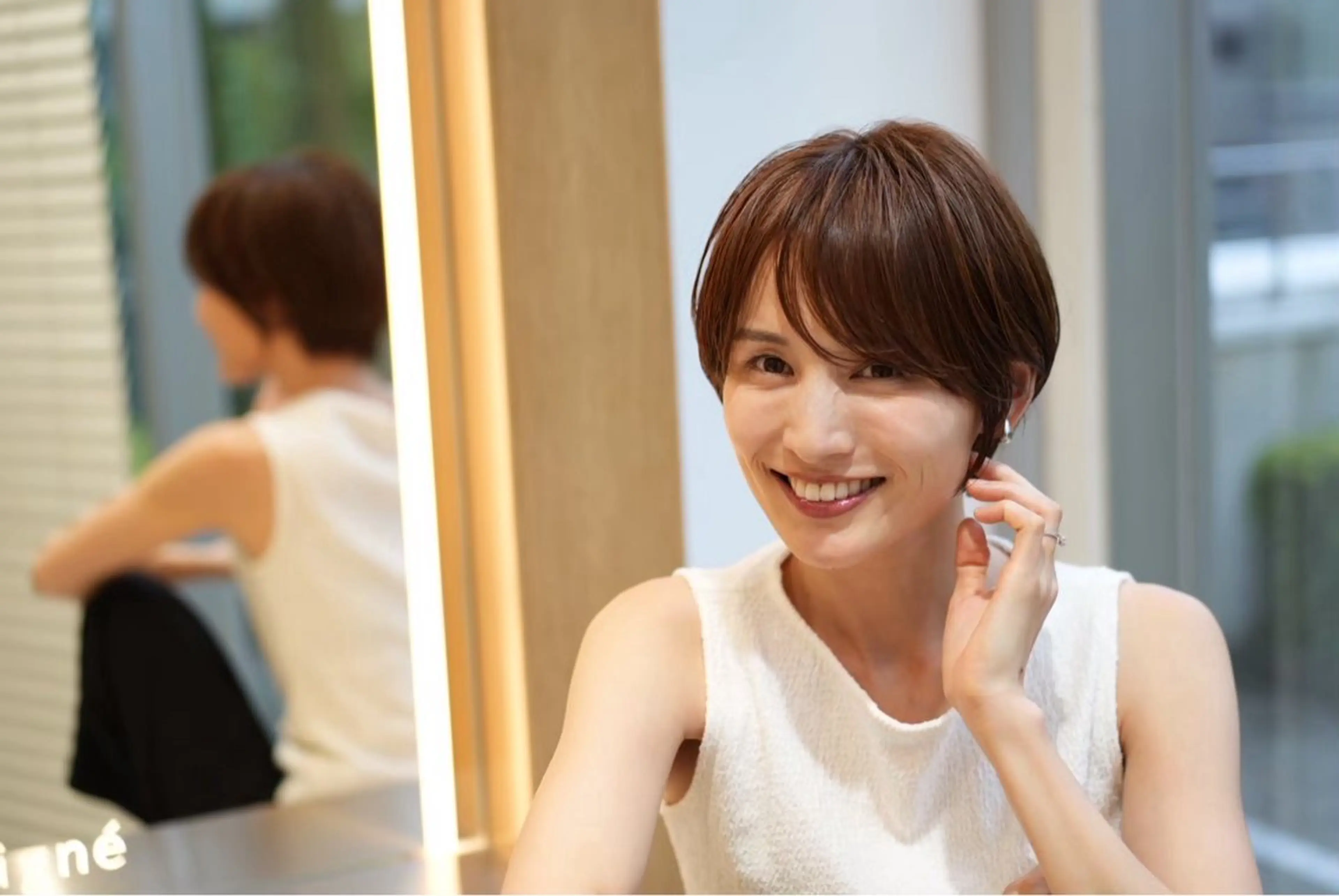 ショート 伊藤 陸/soigneのヘアスタイル