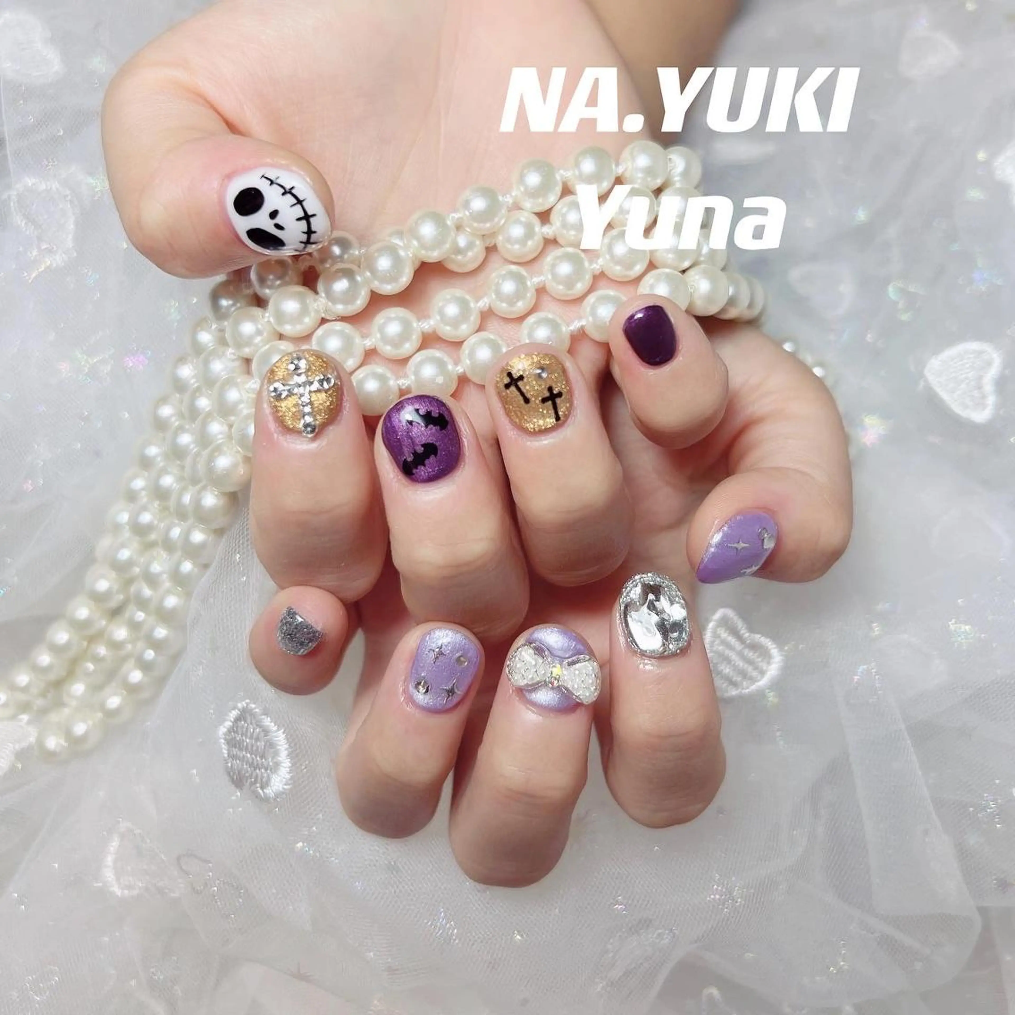 ネイル アートネイル ハンドネイル ハンドケア ナユキNA.YUKI 池袋店のネイルデザイン