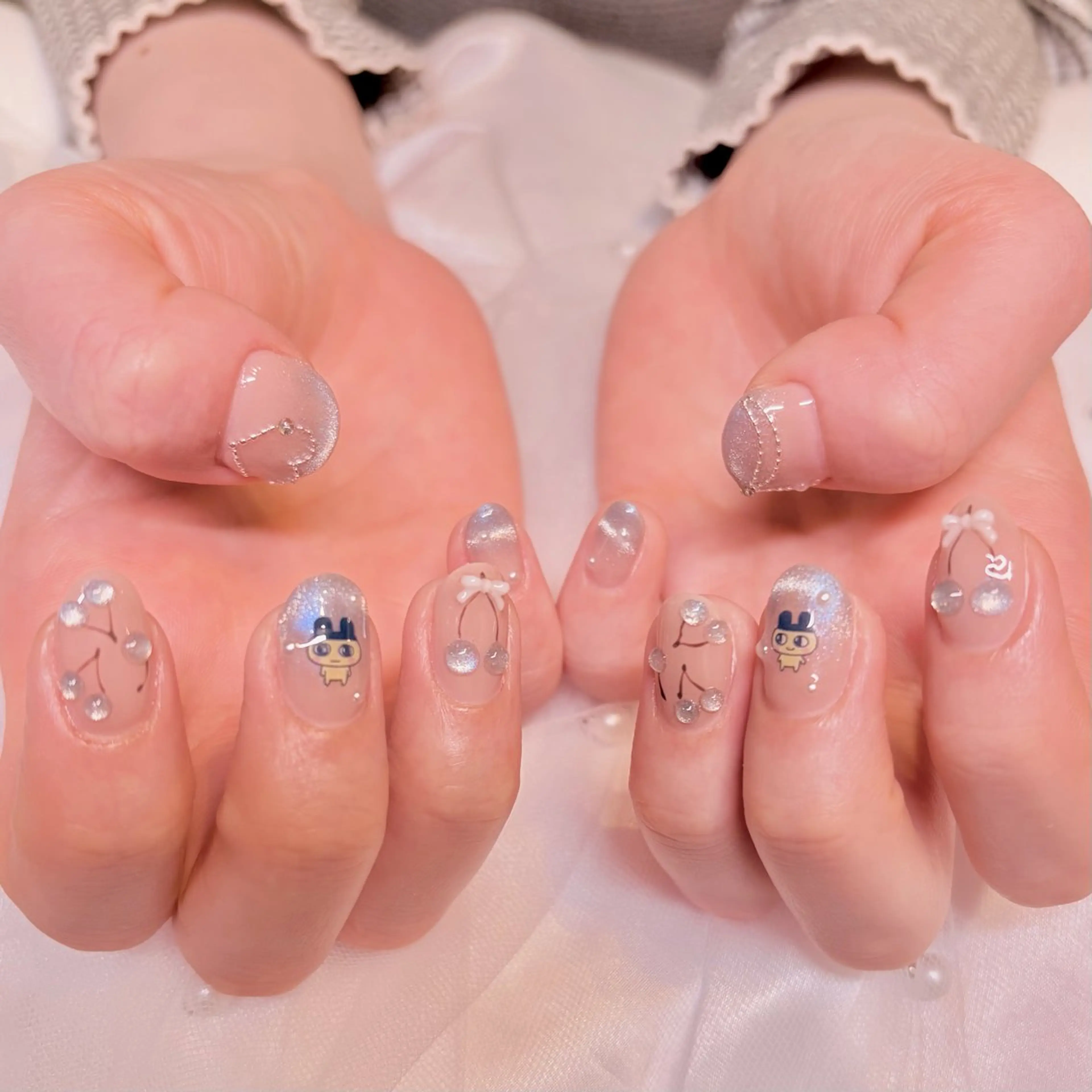ネイル 持ち込み ハンドネイル nail salon e'mu💐のネイルデザイン
