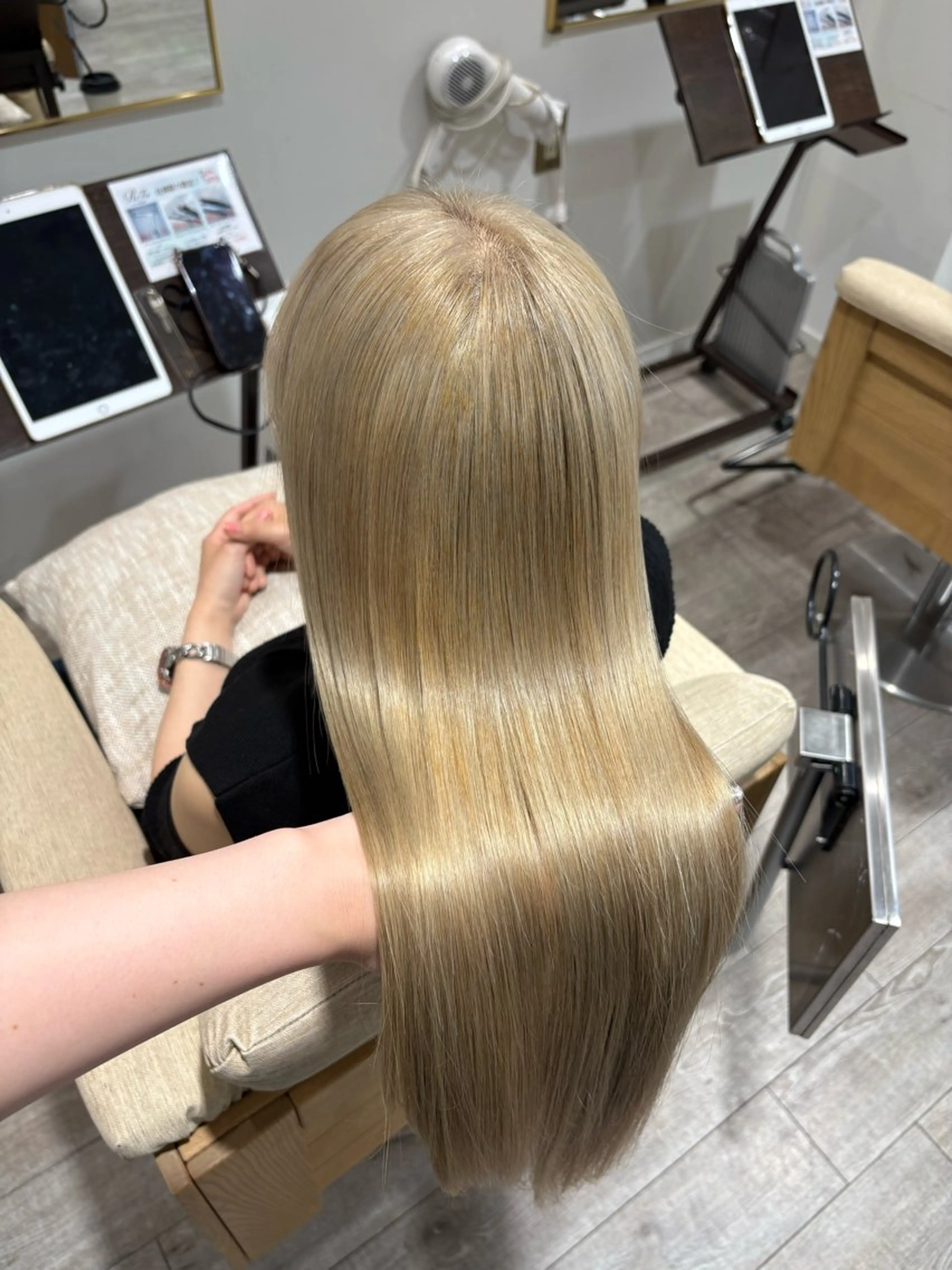 カラー ヘアカラー カットモデル募集 𝙨𝙖𝙠𝙞💚のヘアスタイル