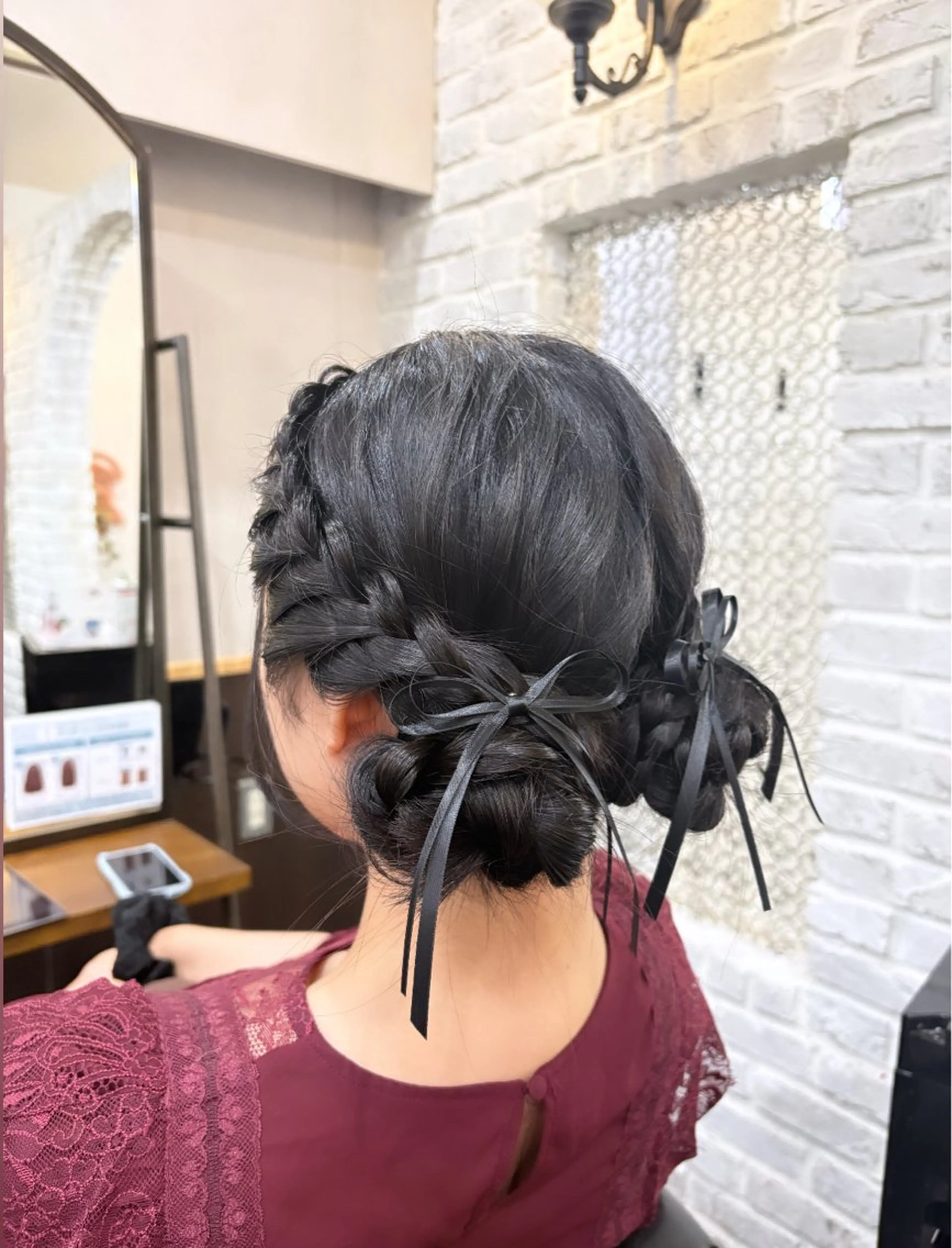 ロング ヘアアレンジ ヘアセット 🦄🩵YUNA 🩵🦄のヘアスタイル