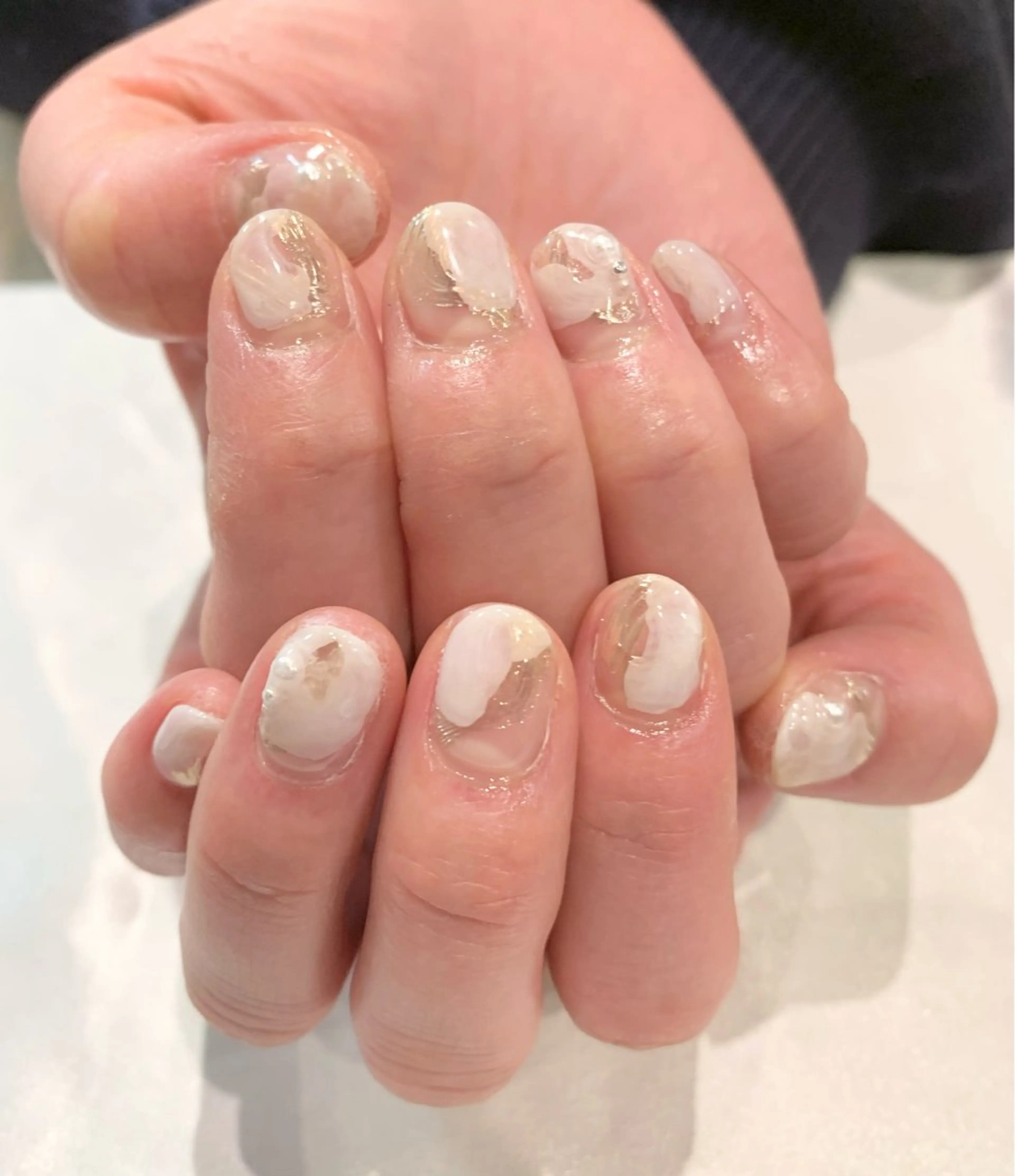 ネイル ハンドネイル ecrin 💎 mayuのネイルデザイン