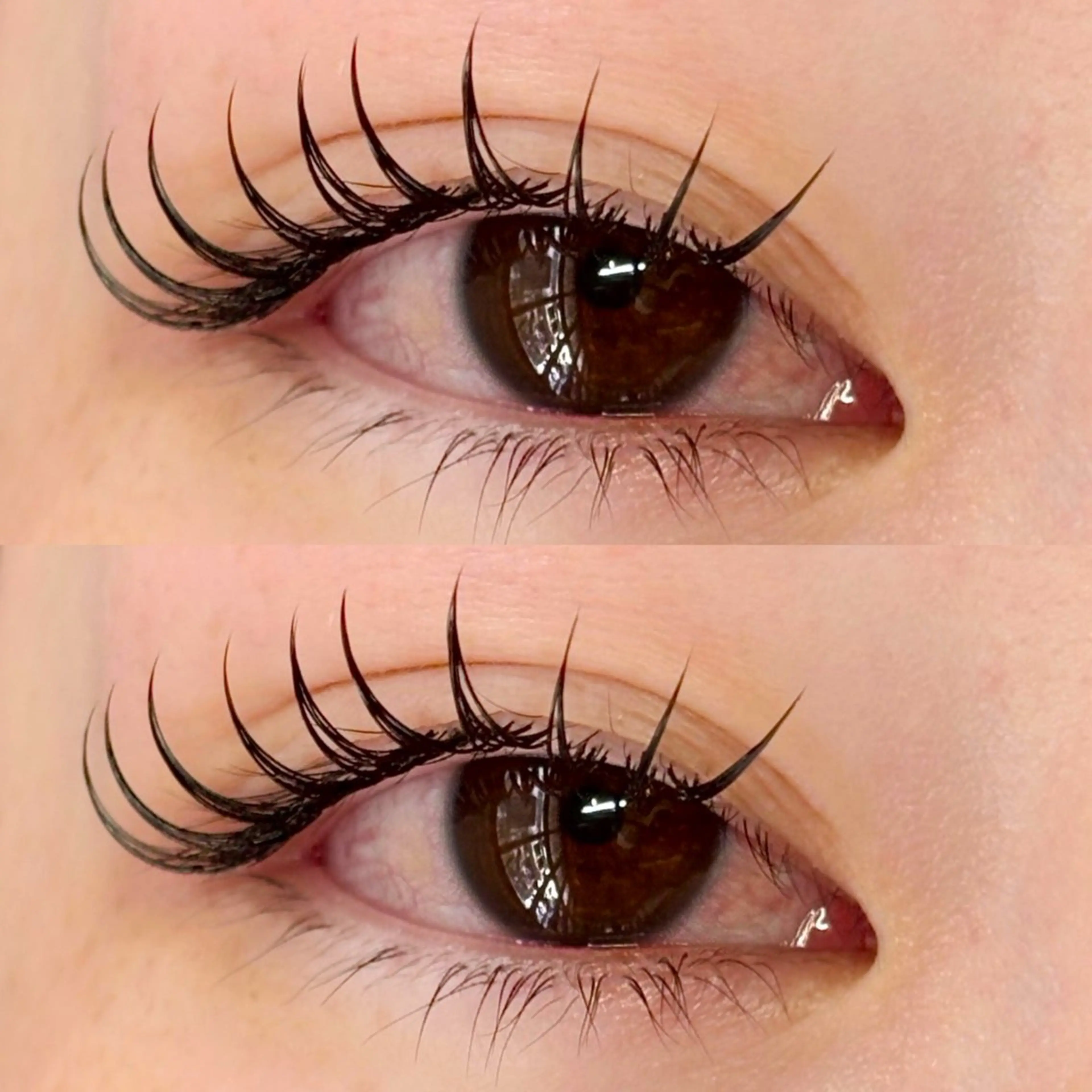 マツエク・マツパ Dカール フラットラッシュ セクシー lino eyelash&eyebrow淡路店所属・【lino】 Reina🎀のマツエク・マツパデザイン