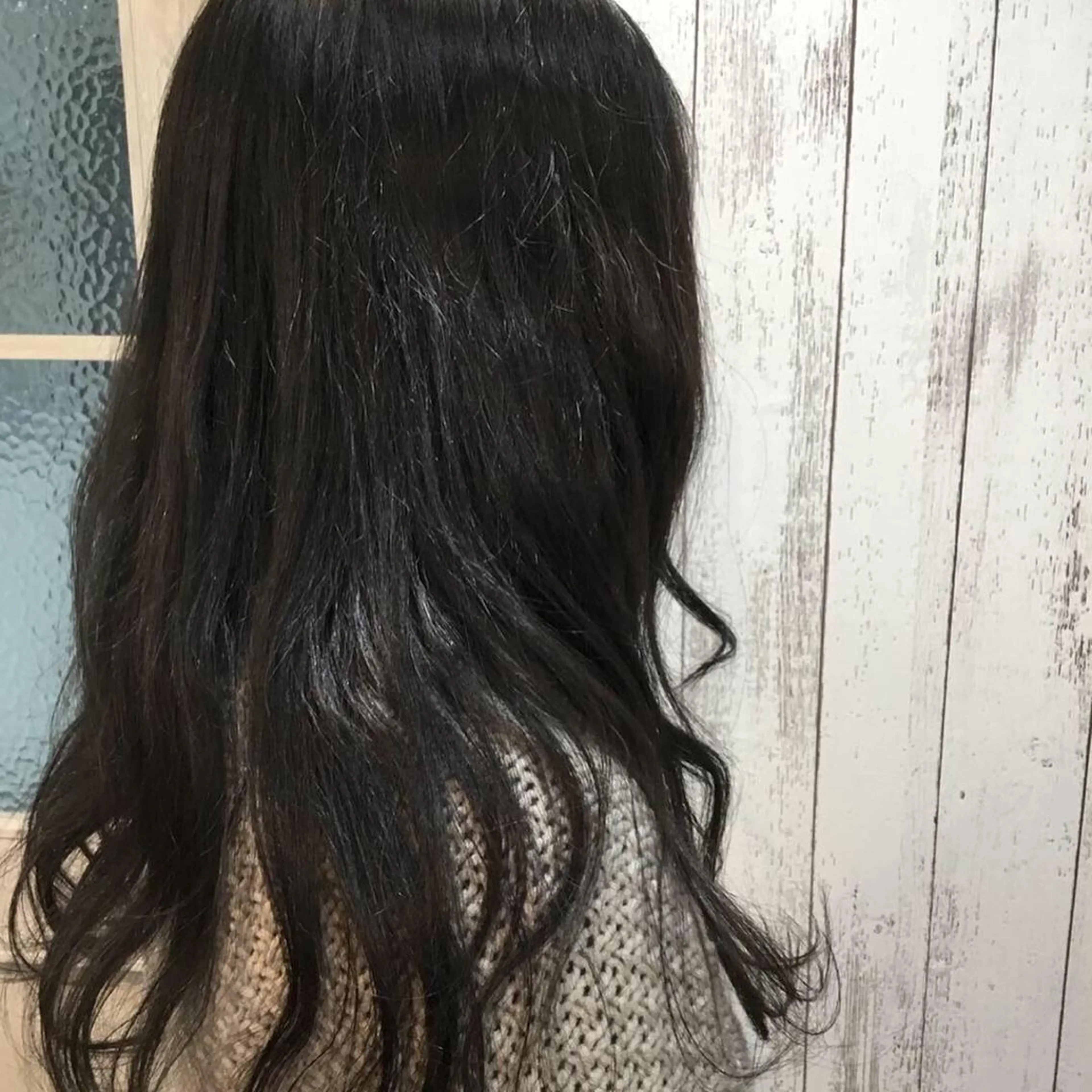 ロング カラー 金崎 新吾のヘアスタイル