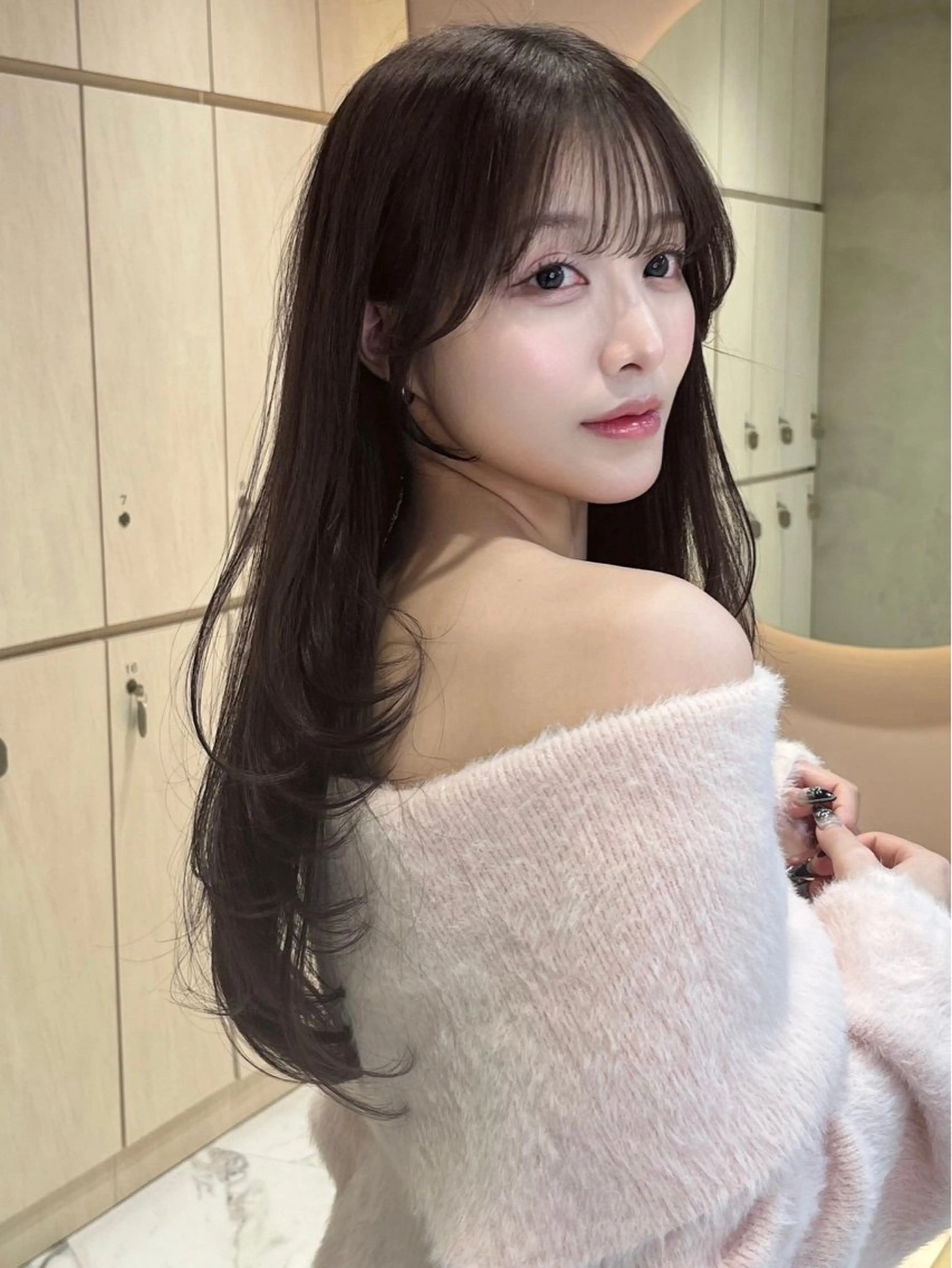 ロング 【韓国/レイヤー/ カラー】新井 望乃果のヘアスタイル