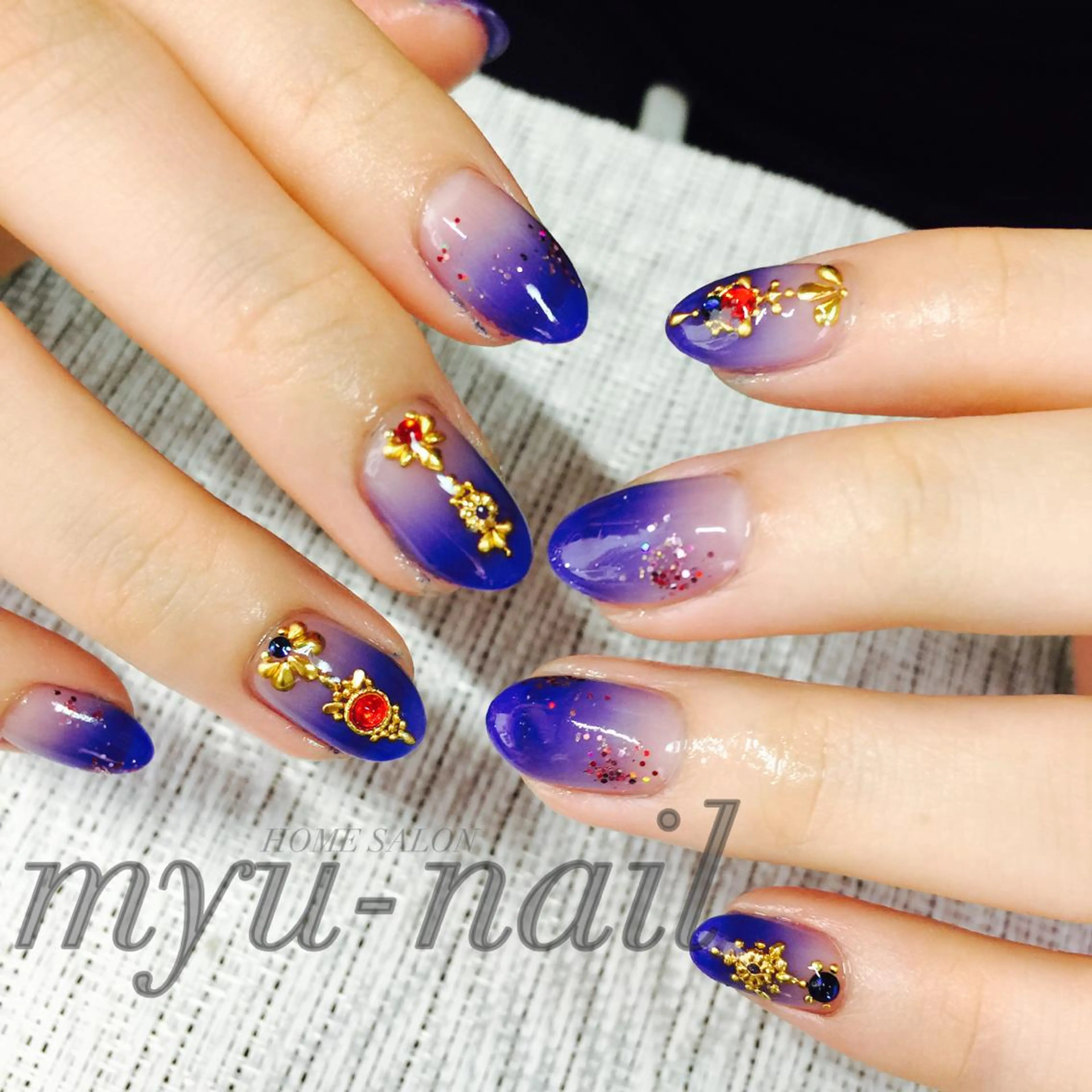 ネイル ハンドネイル ホームサロン myu-nailのネイルデザイン