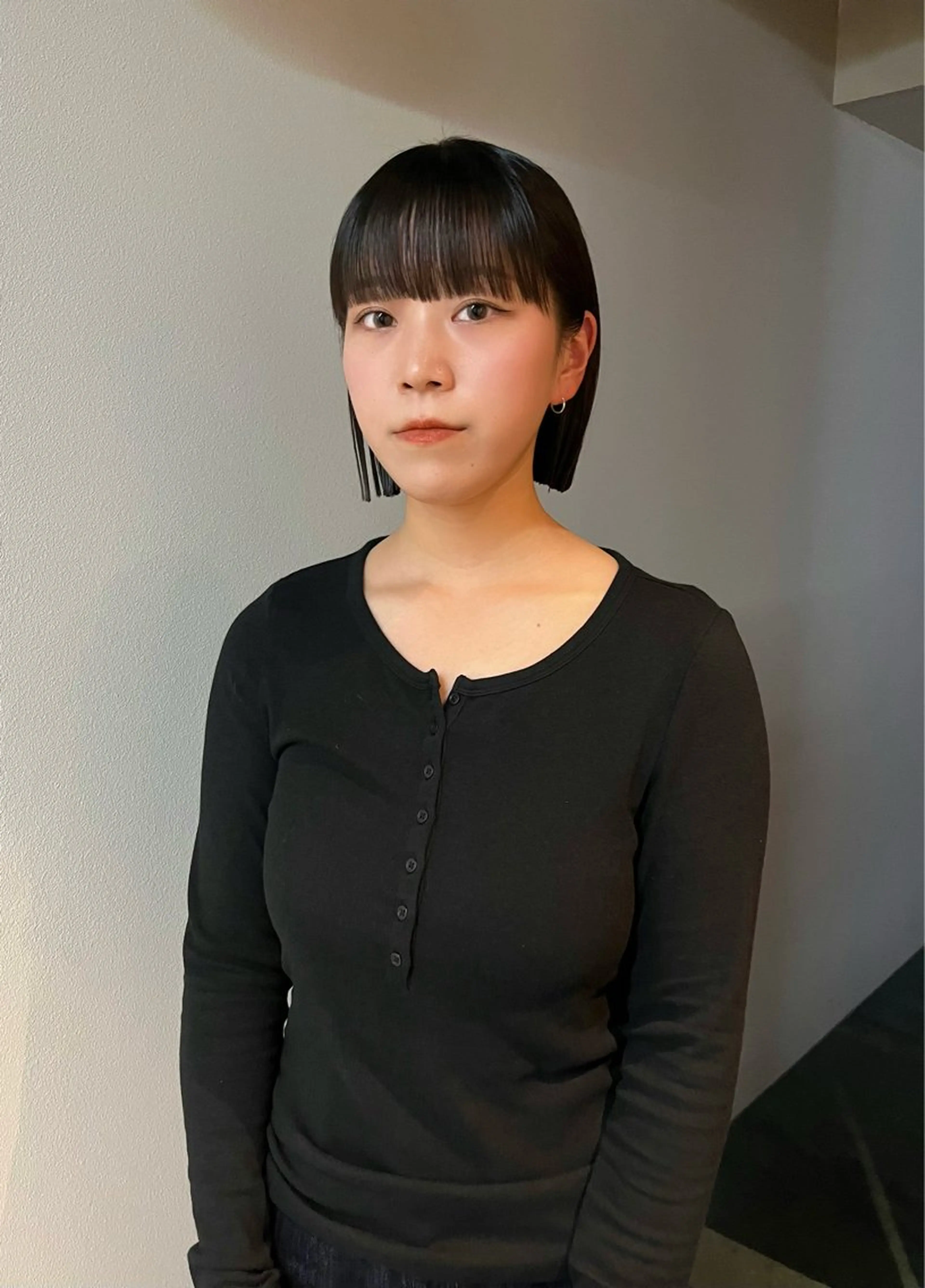 ショート ボブ カット 三浦 ふたばのヘアスタイル